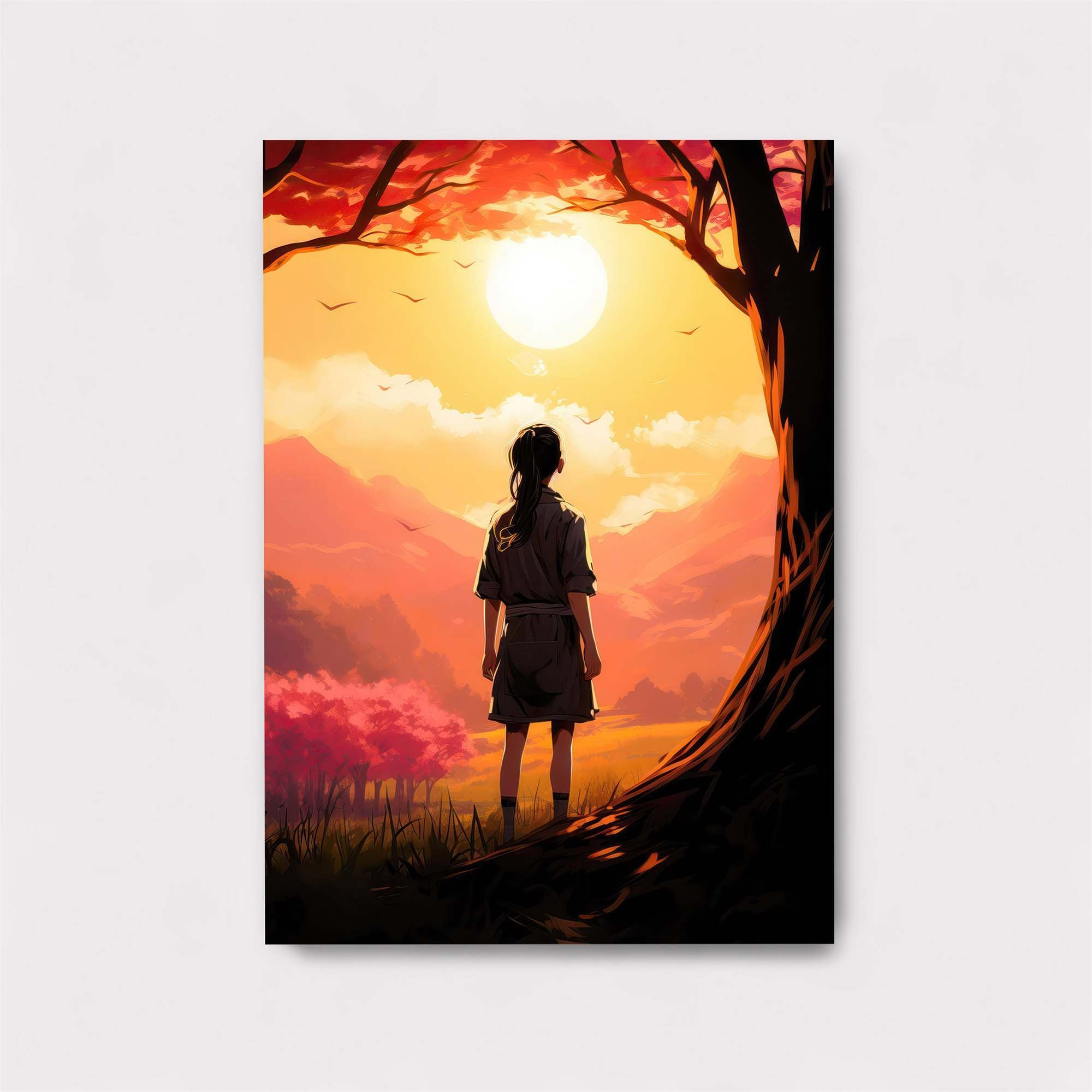 Sunset Serenity Safe Wall Magnetic / M