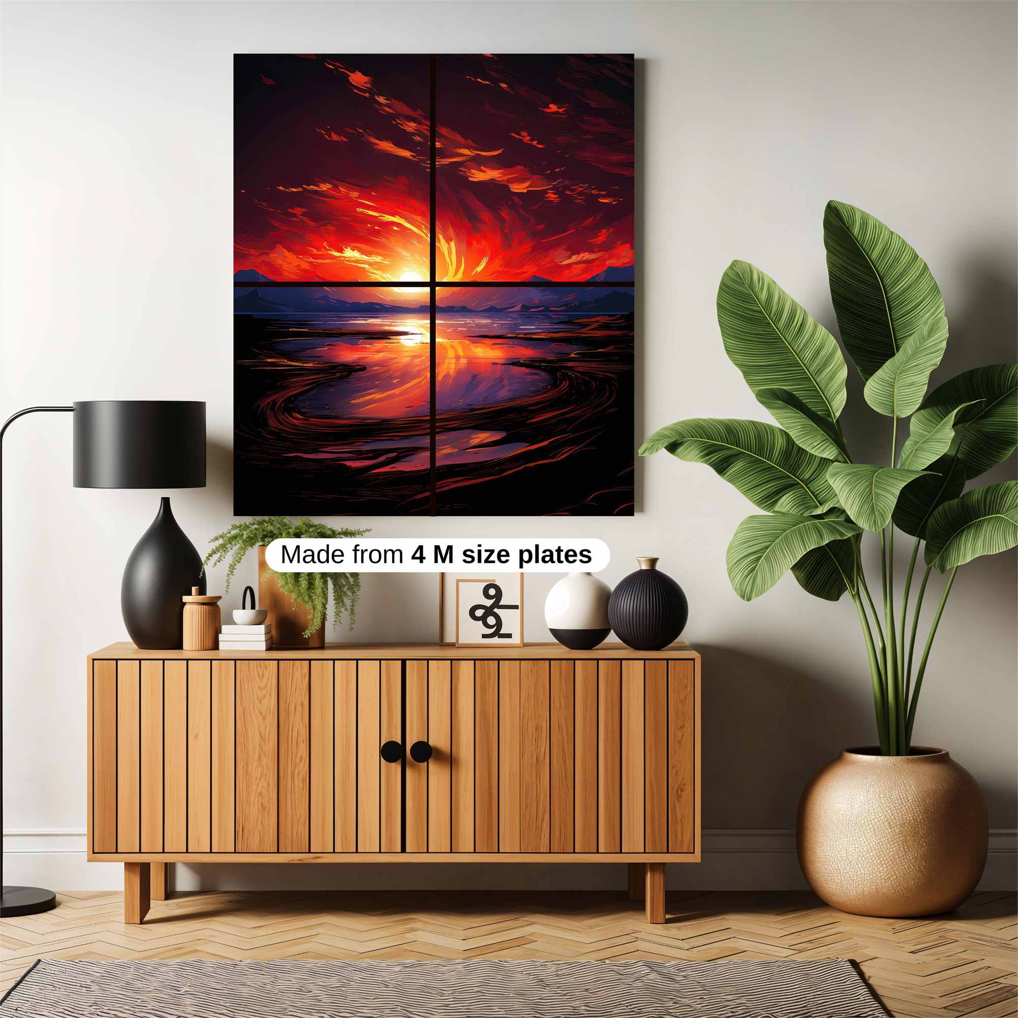 Sunset Vortex Safe Wall Magnetic / M