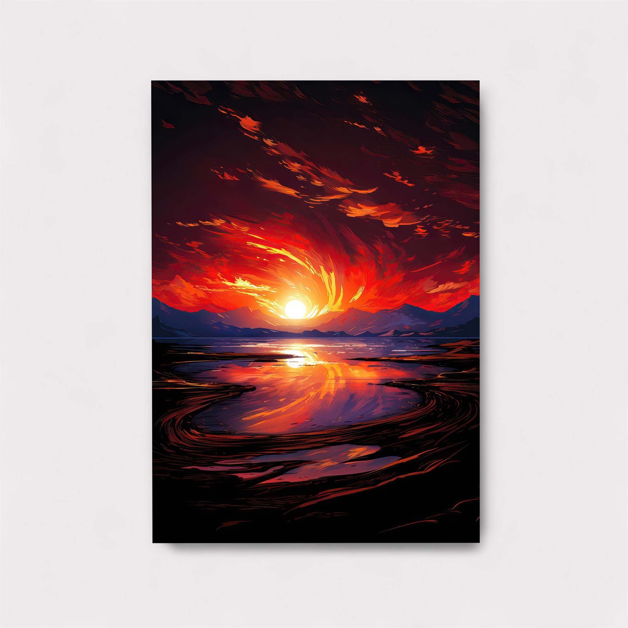 Sunset Vortex Safe Wall Magnetic / M