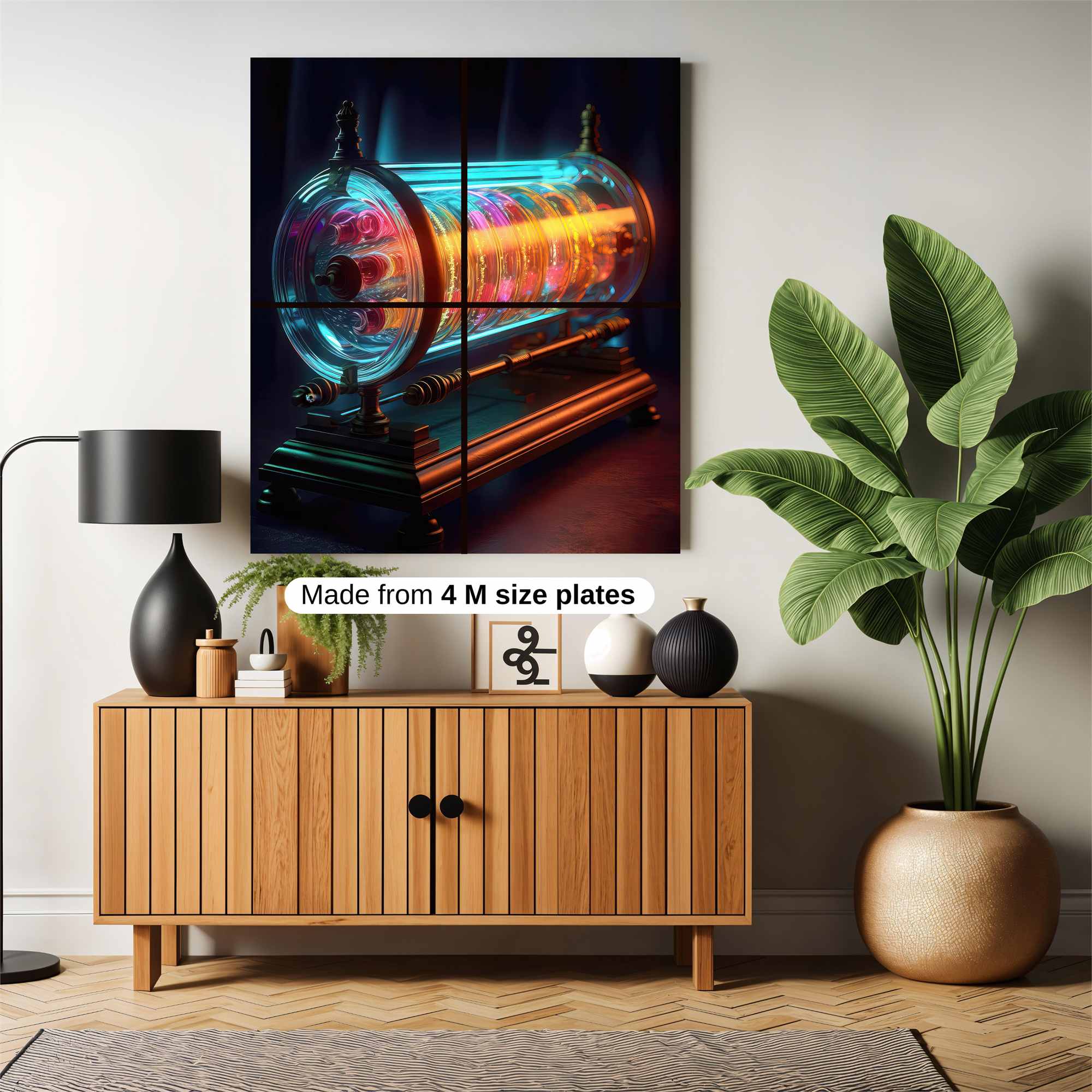 Neon Enigma Safe Wall Magnetic / M