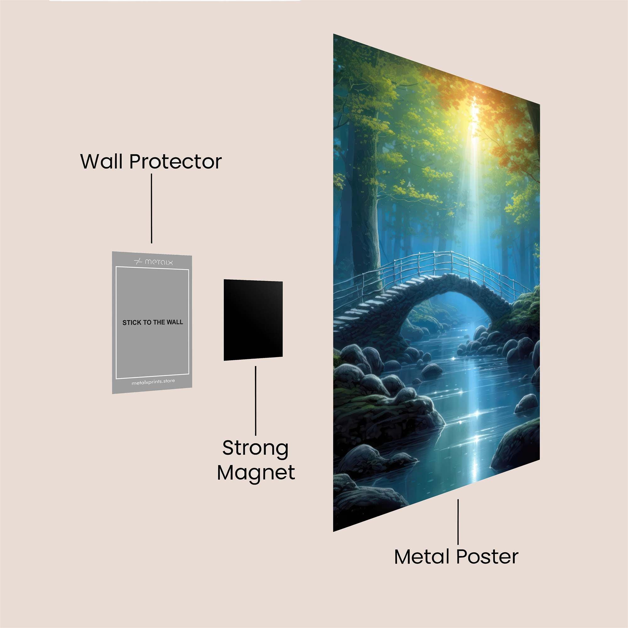 Sunbeam Serenity Safe Wall Magnetic / M