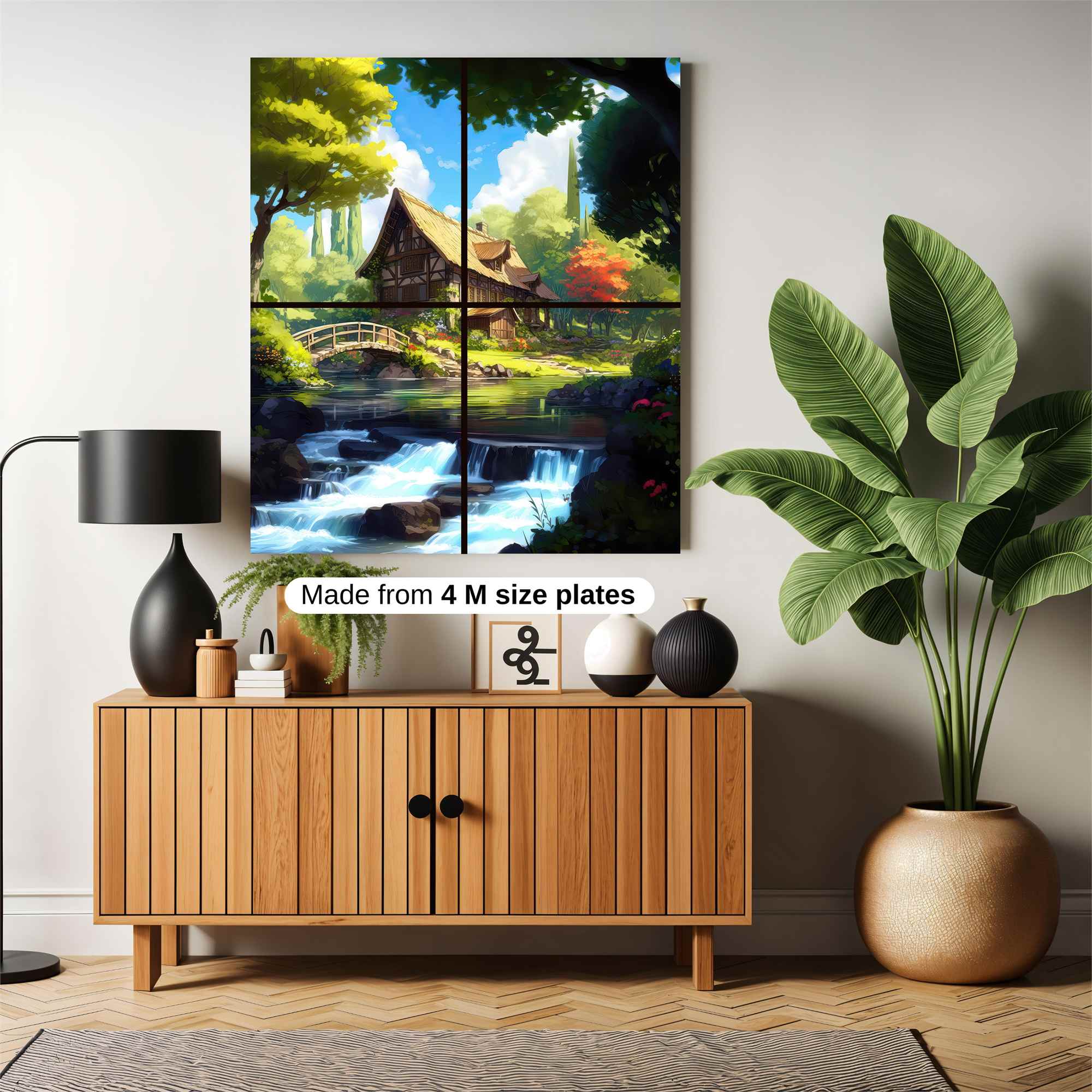 Cottage Bliss Safe Wall Magnetic / M