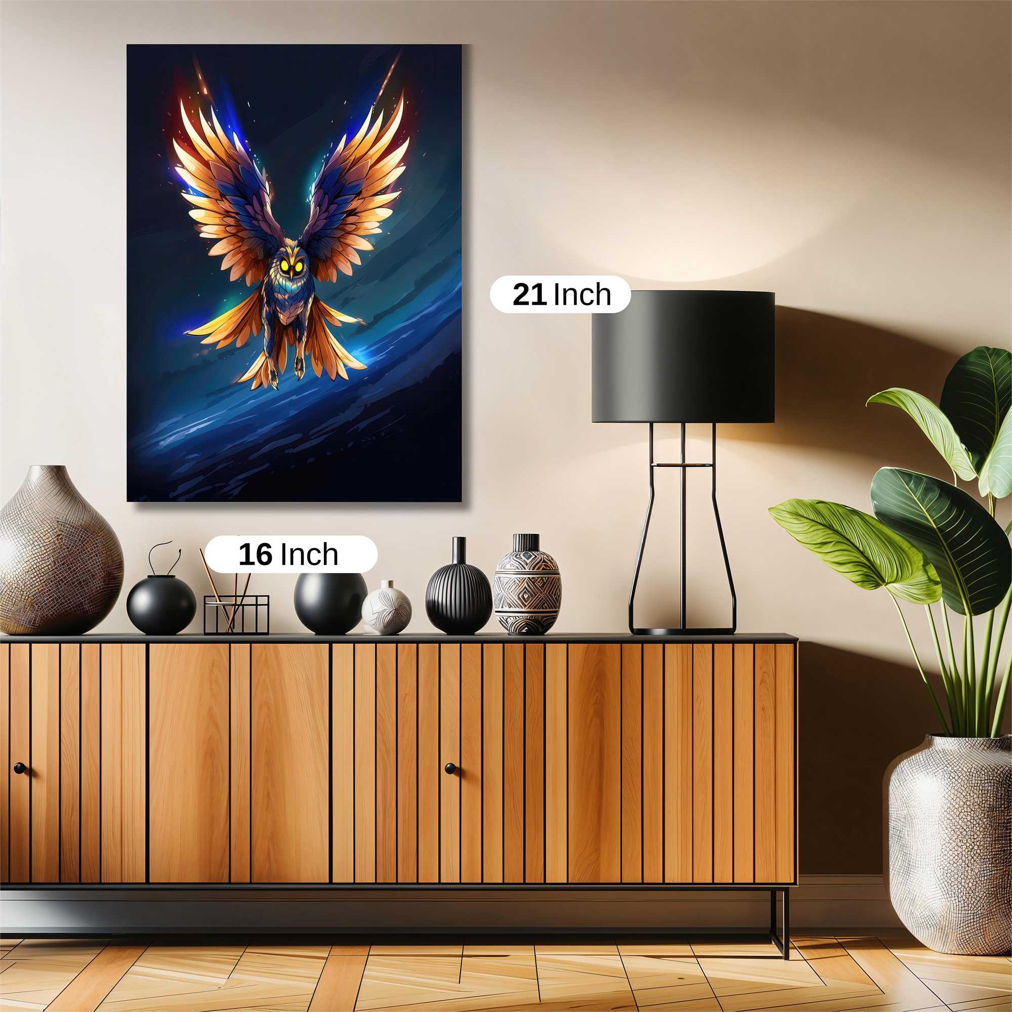 Owl Radiant Safe Wall Magnetic / M