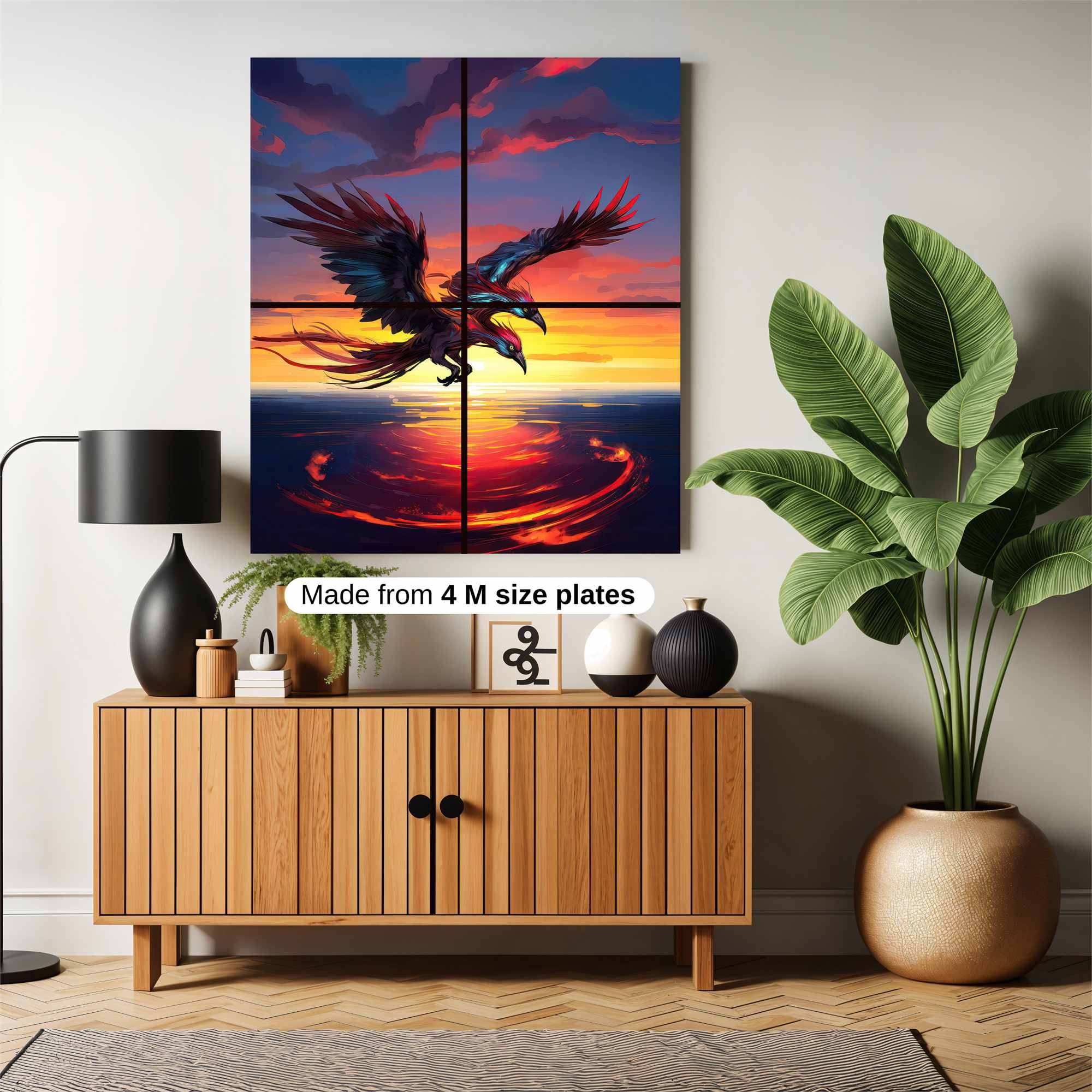 Phoenix Twilight Safe Wall Magnetic / M