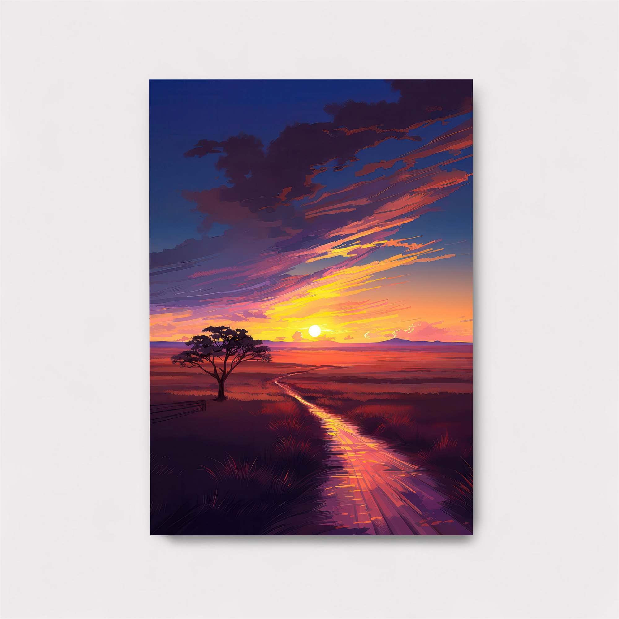 Sunset Serenity Safe Wall Magnetic / M