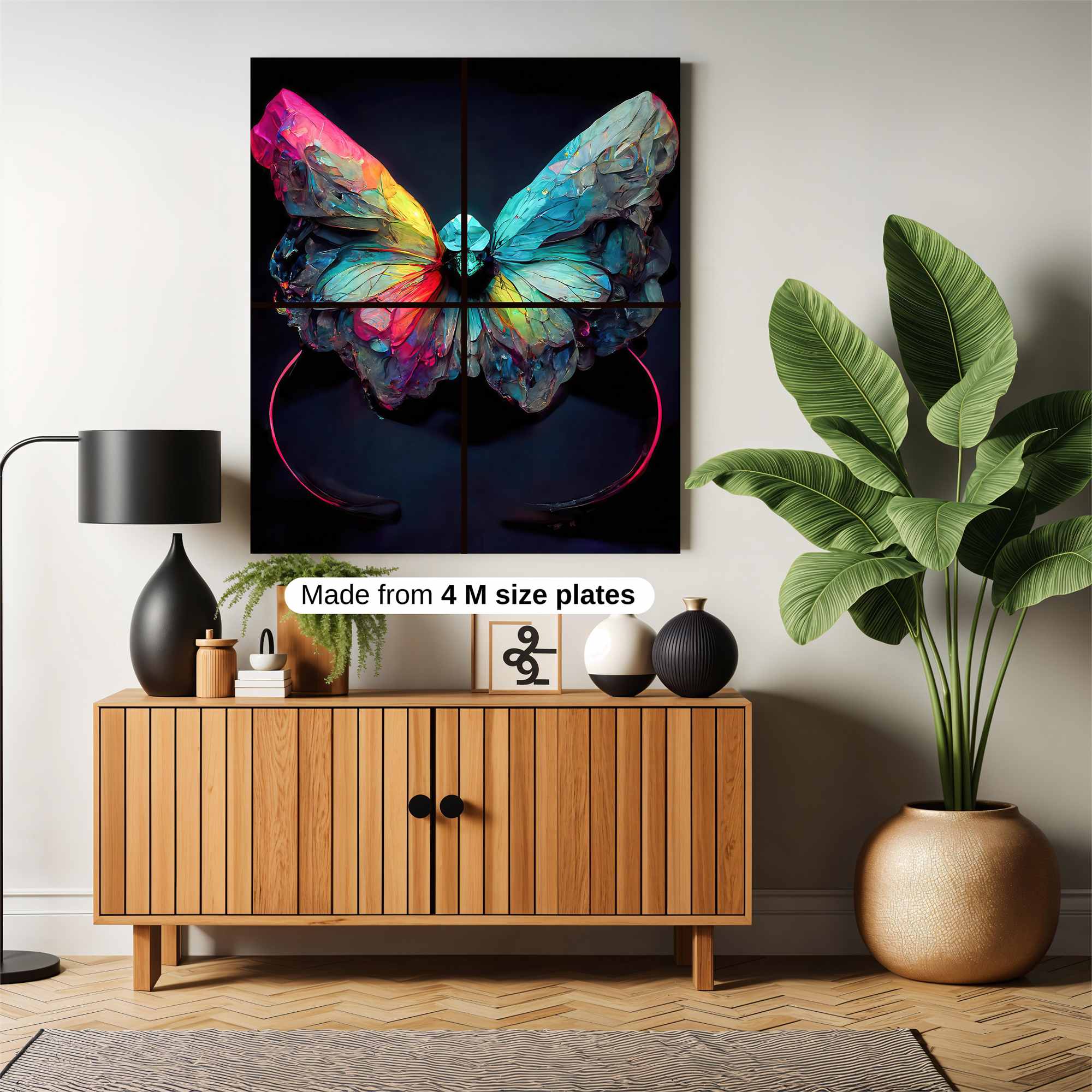 Butterfly Radiance Safe Wall Magnetic / M