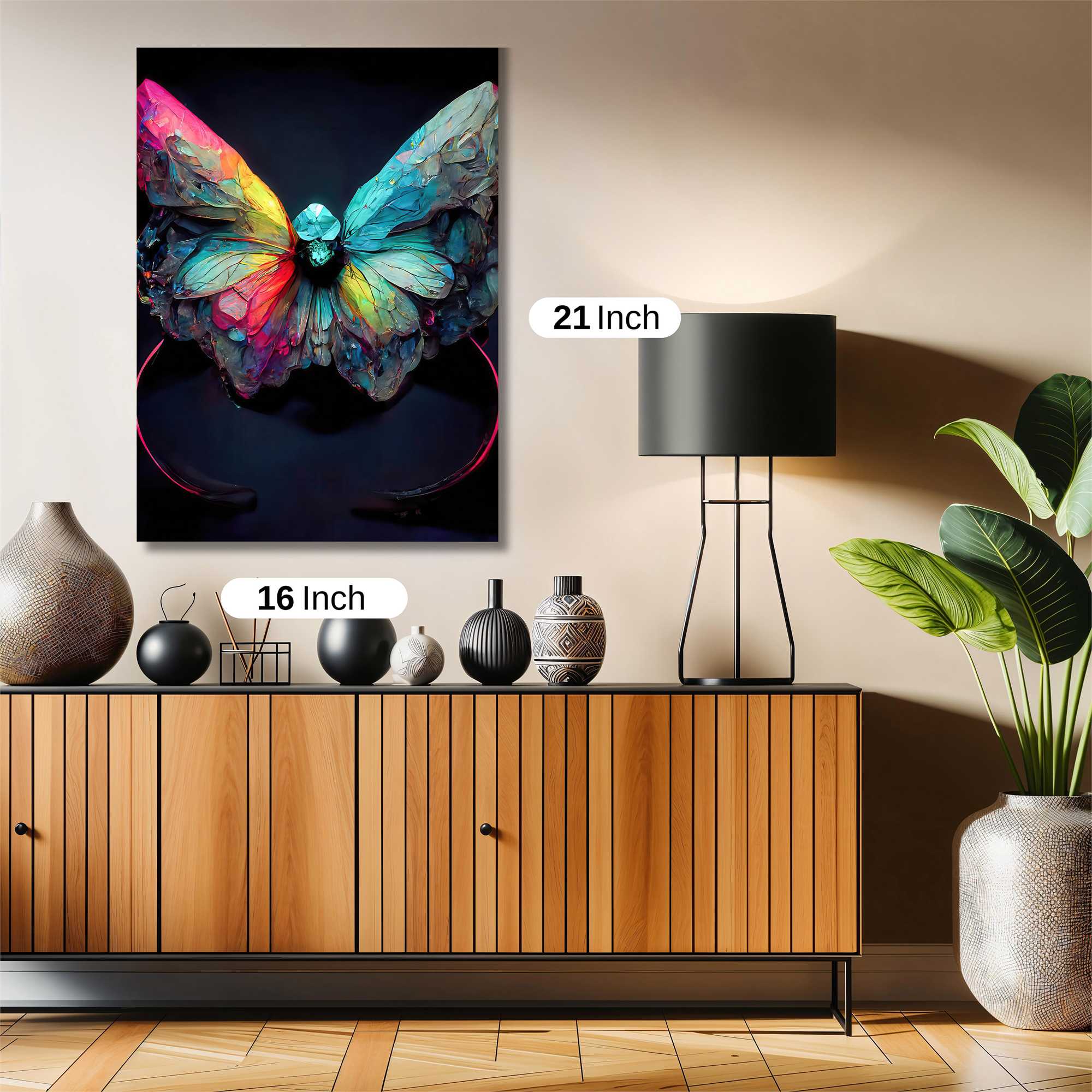 Butterfly Radiance Safe Wall Magnetic / M