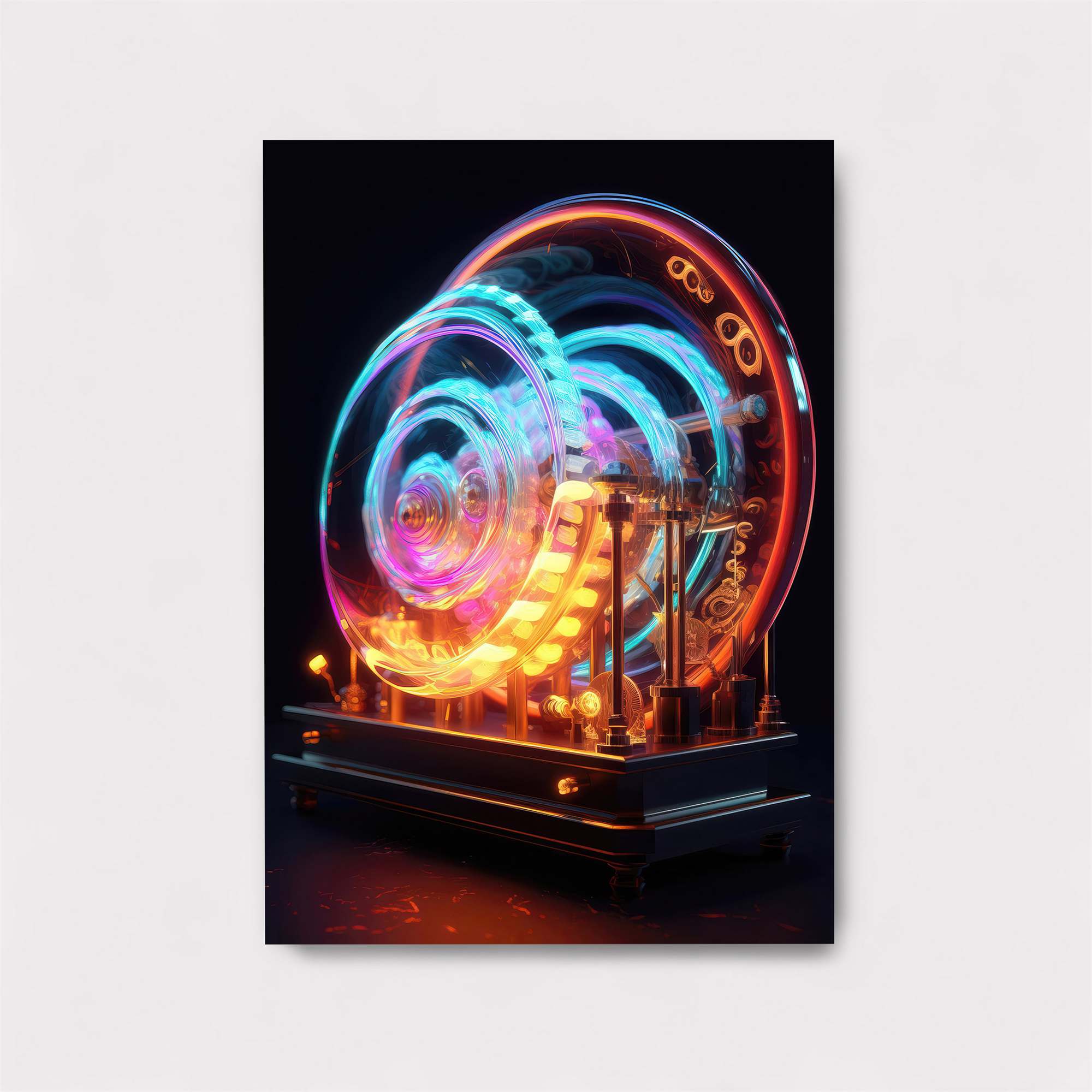Neon Ferris Safe Wall Magnetic / M
