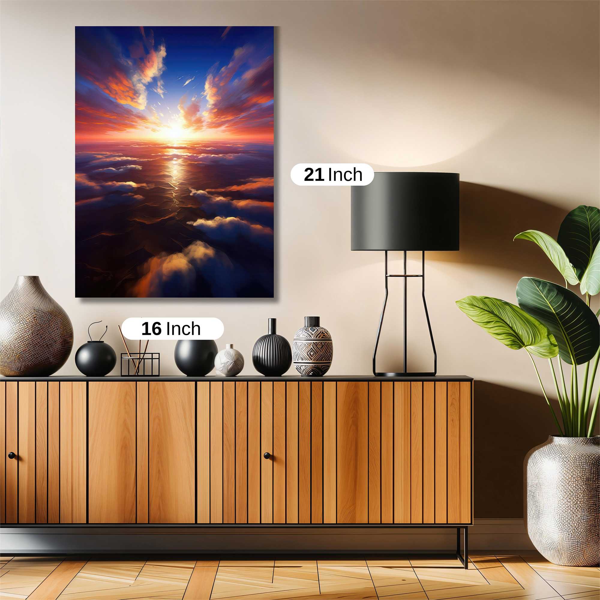 Sunrise Serenity Safe Wall Magnetic / M