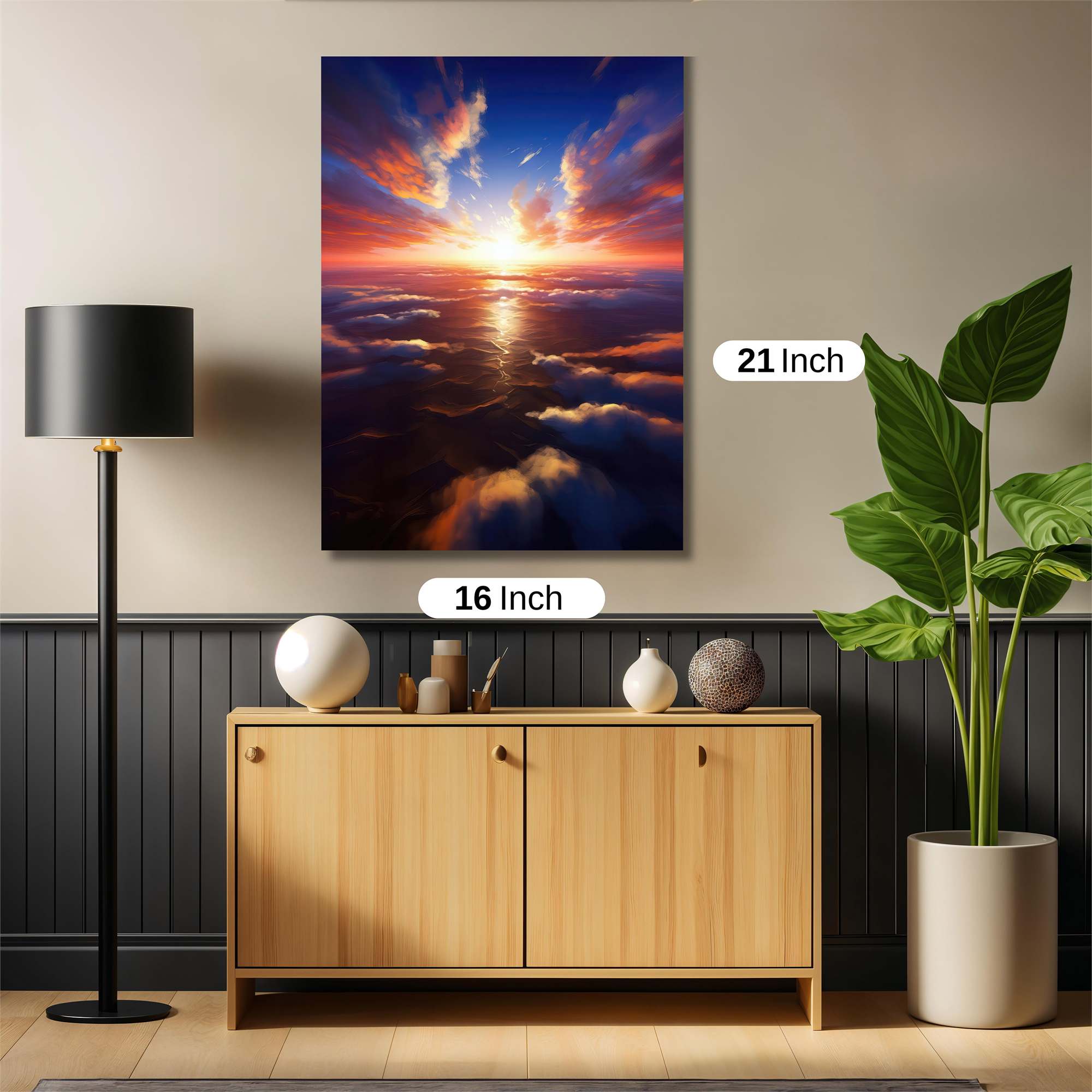 Sunrise Serenity Safe Wall Magnetic / M