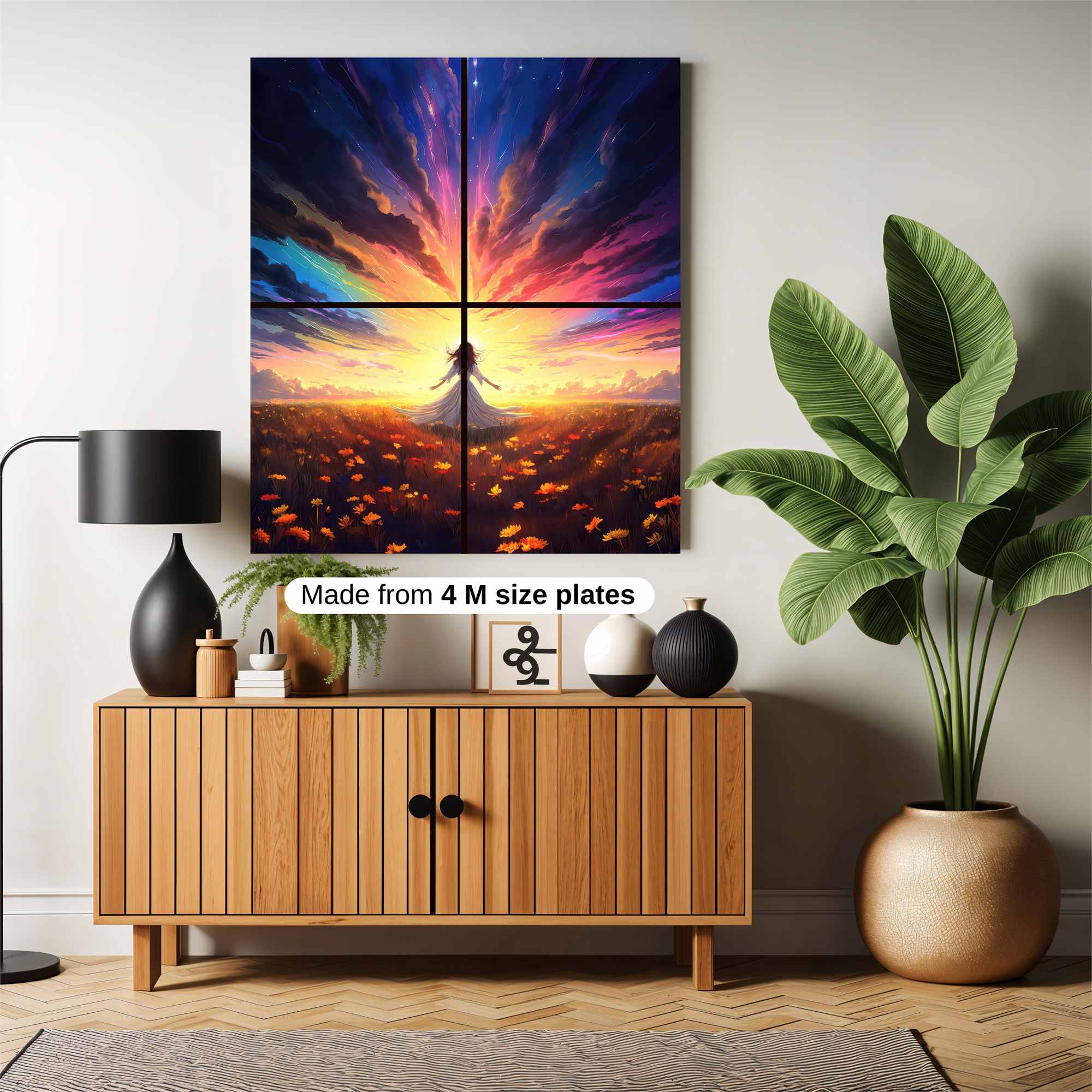 Sunrise Serenity Safe Wall Magnetic / M