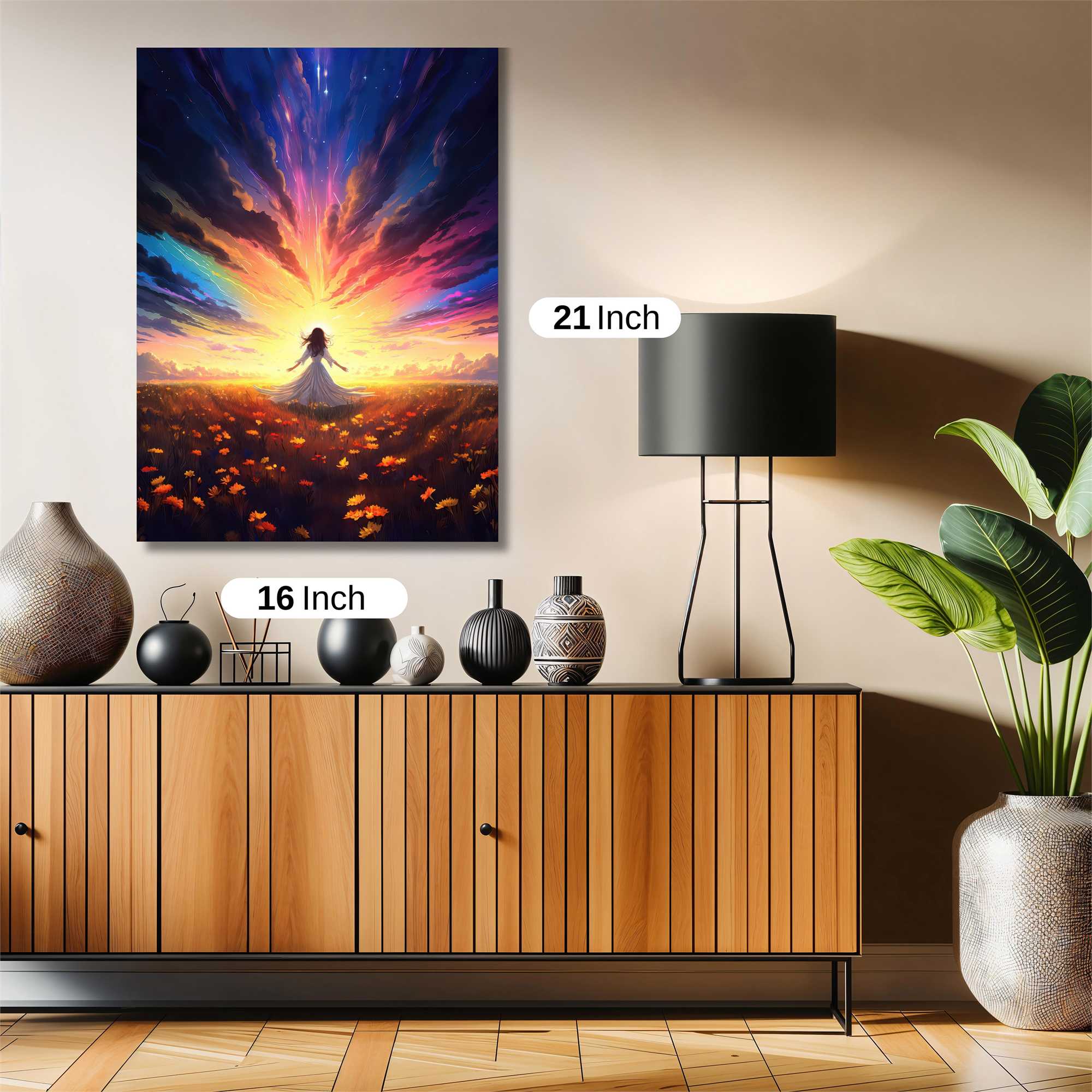 Sunrise Serenity Safe Wall Magnetic / M