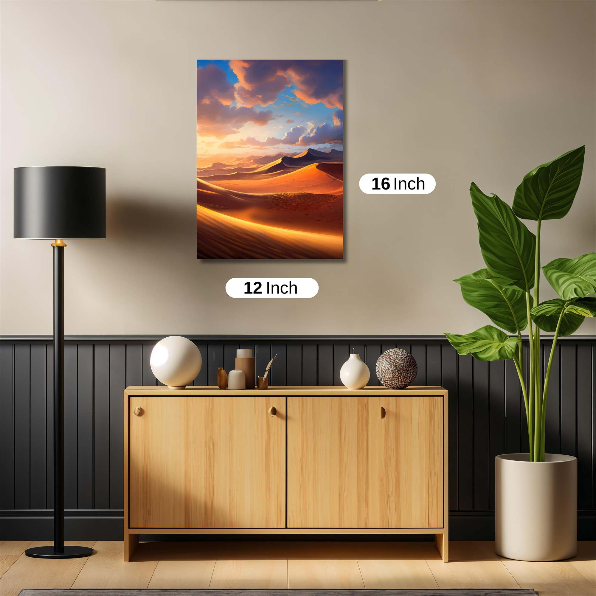 Desert Serenity Safe Wall Magnetic / M
