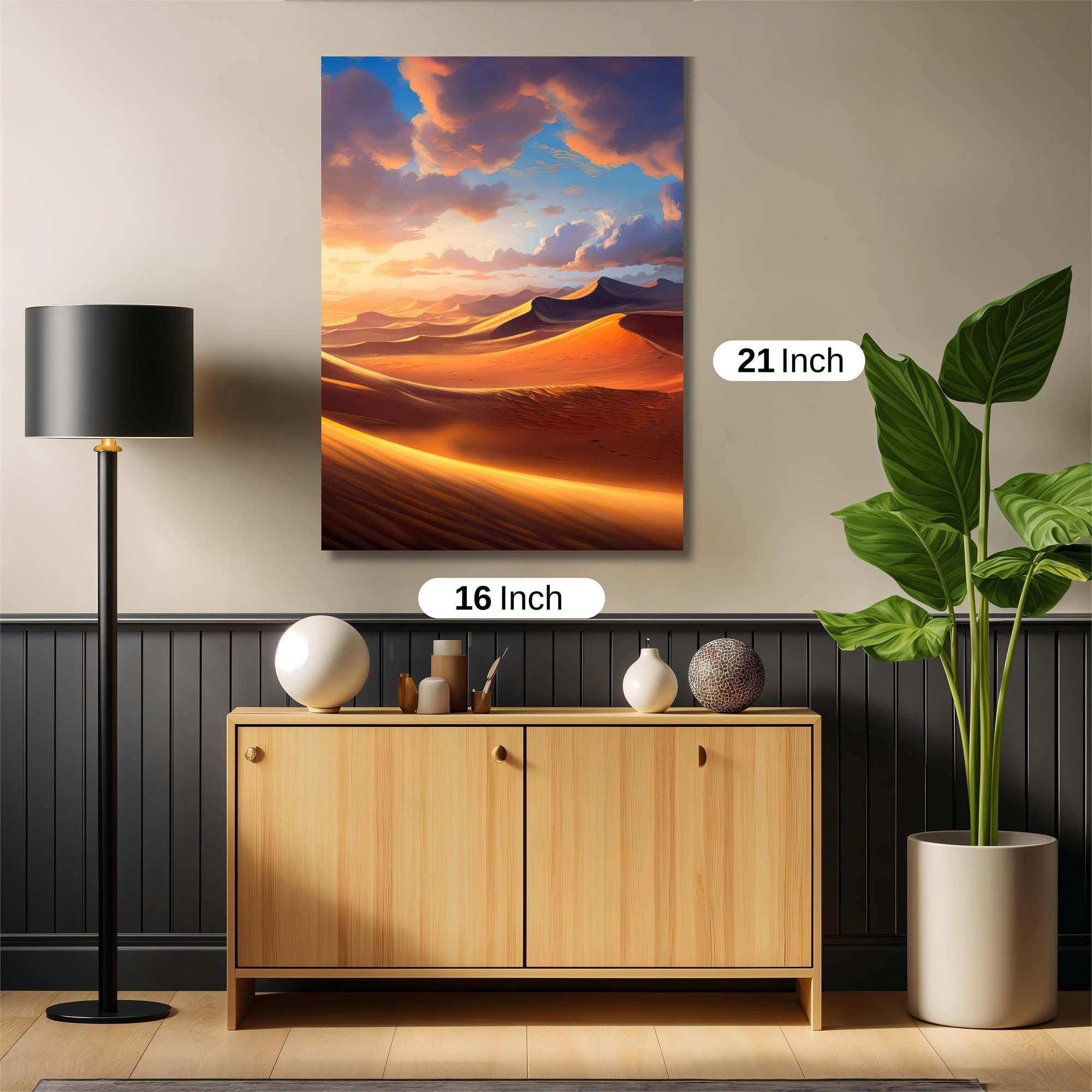 Desert Serenity Safe Wall Magnetic / M