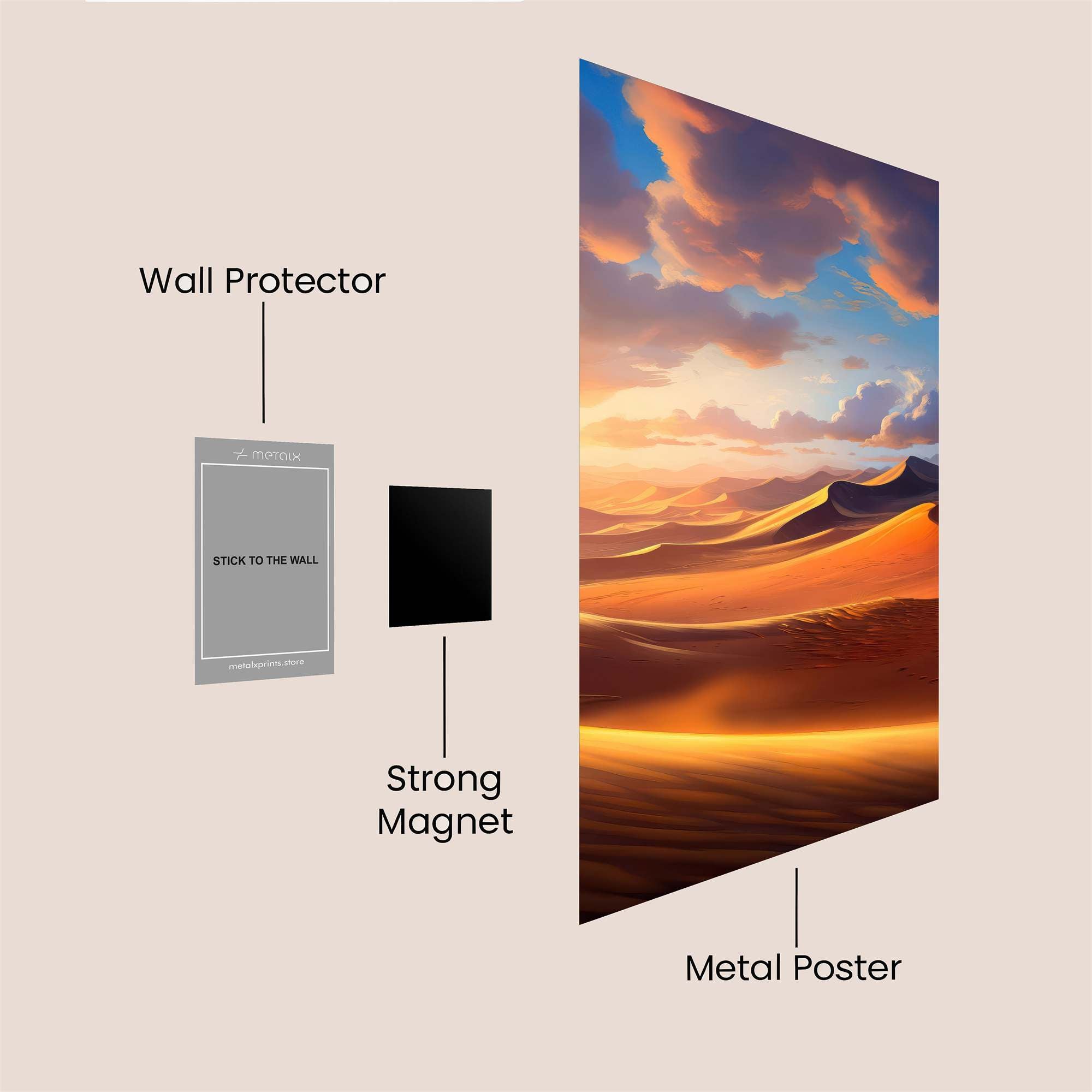 Desert Serenity Safe Wall Magnetic / M