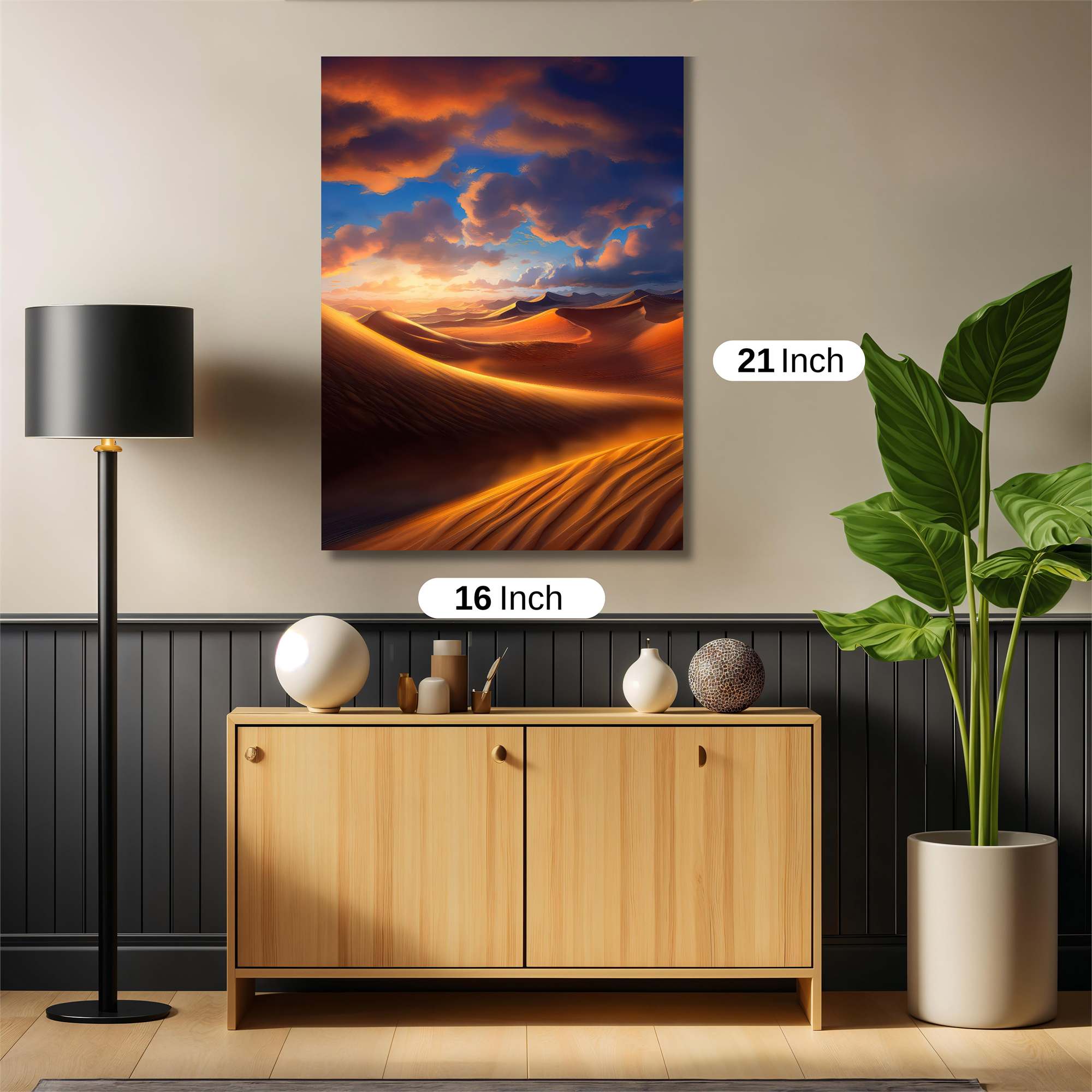 Desert Dreamscape Safe Wall Magnetic / M