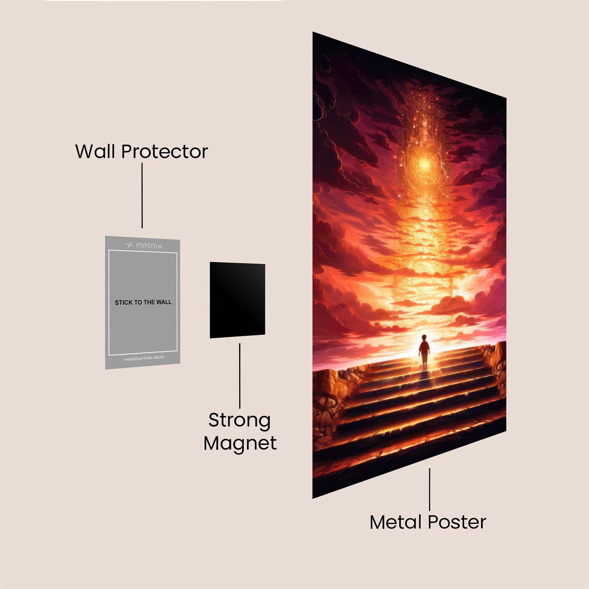 Ascension Radiant Safe Wall Magnetic / M