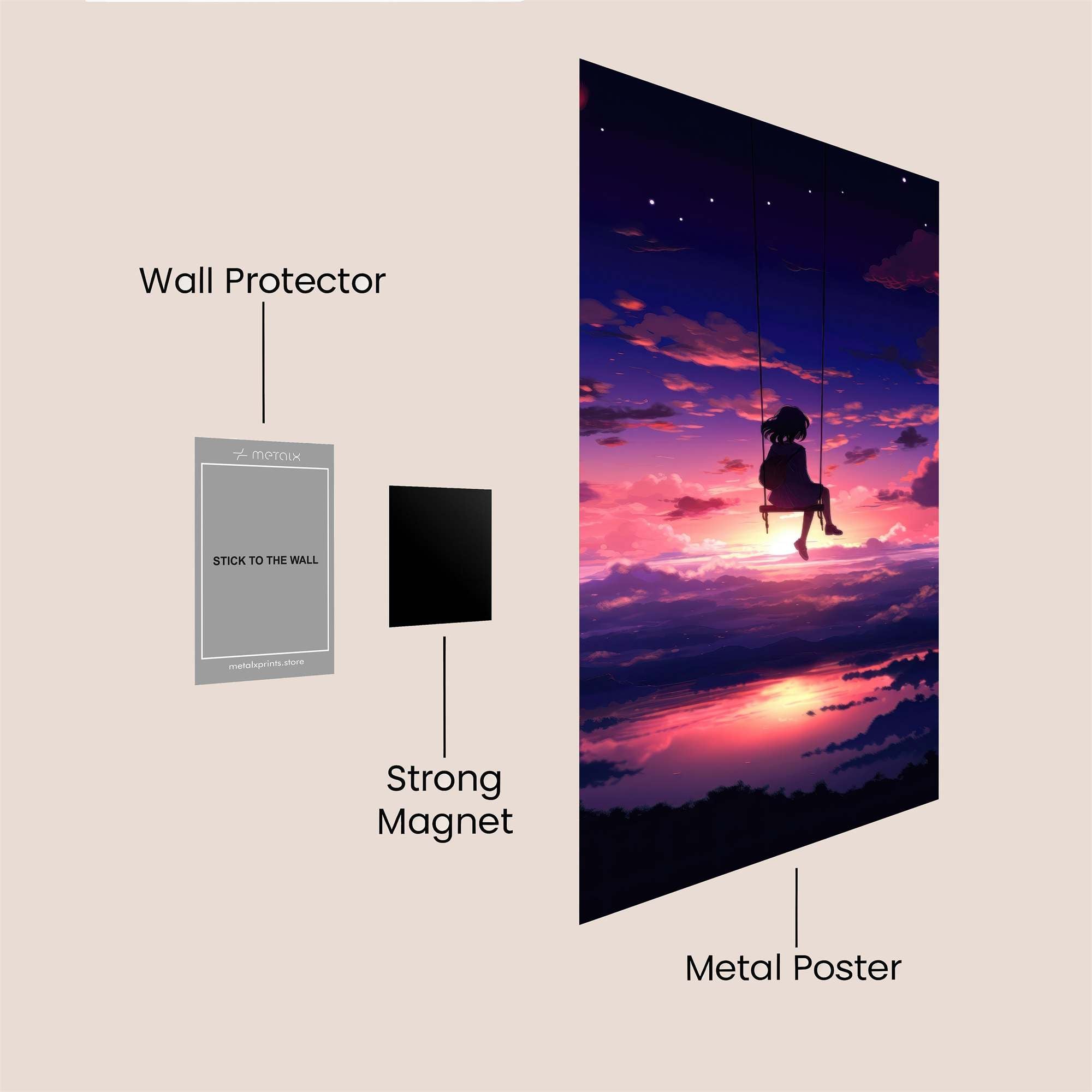 Twilight Dream Safe Wall Magnetic / M