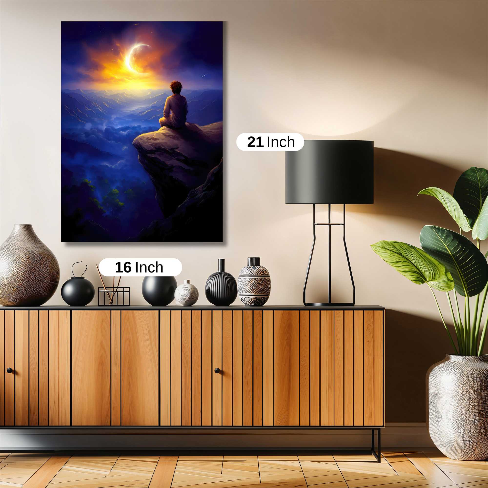 Meditative Glow Safe Wall Magnetic / M