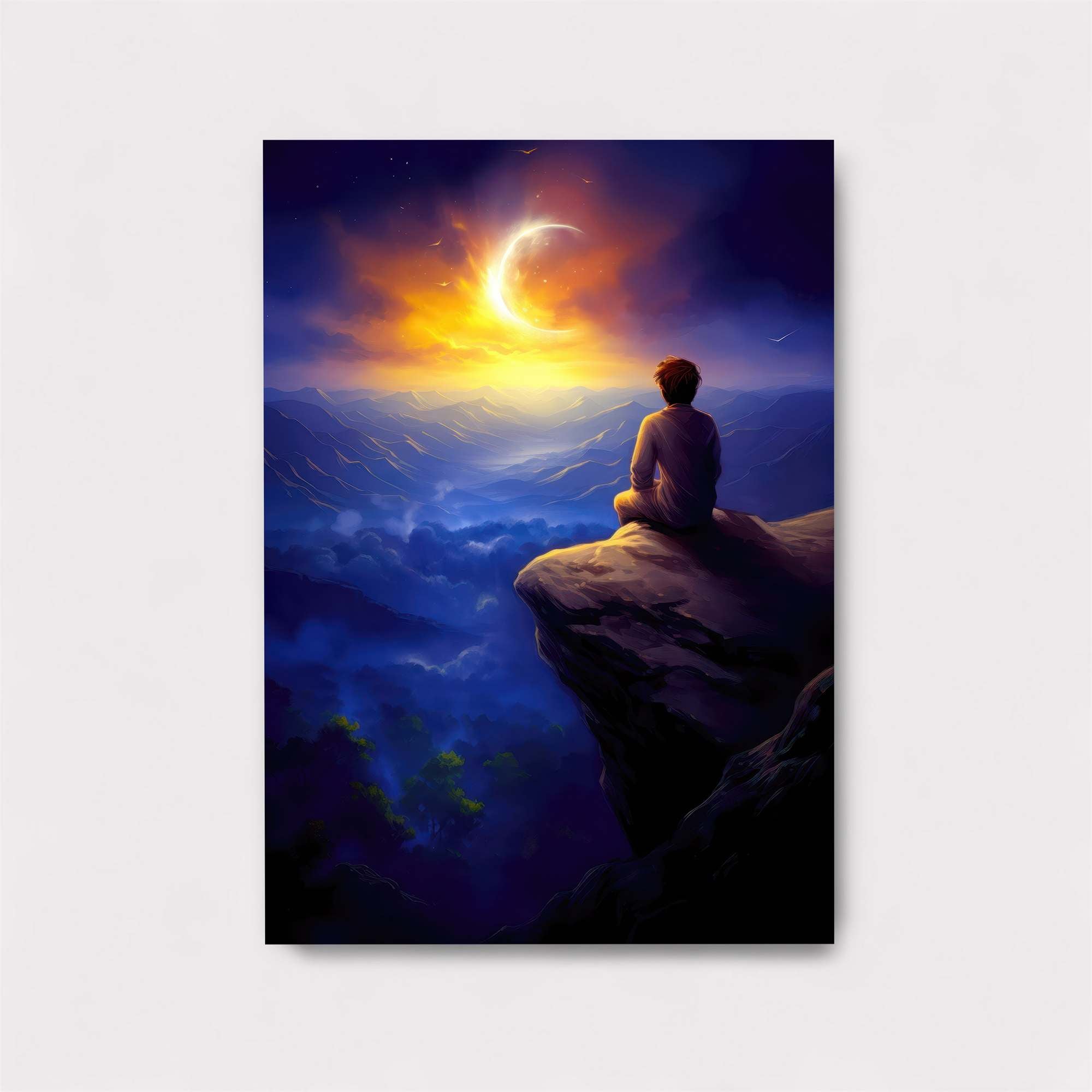 Meditative Glow Safe Wall Magnetic / M