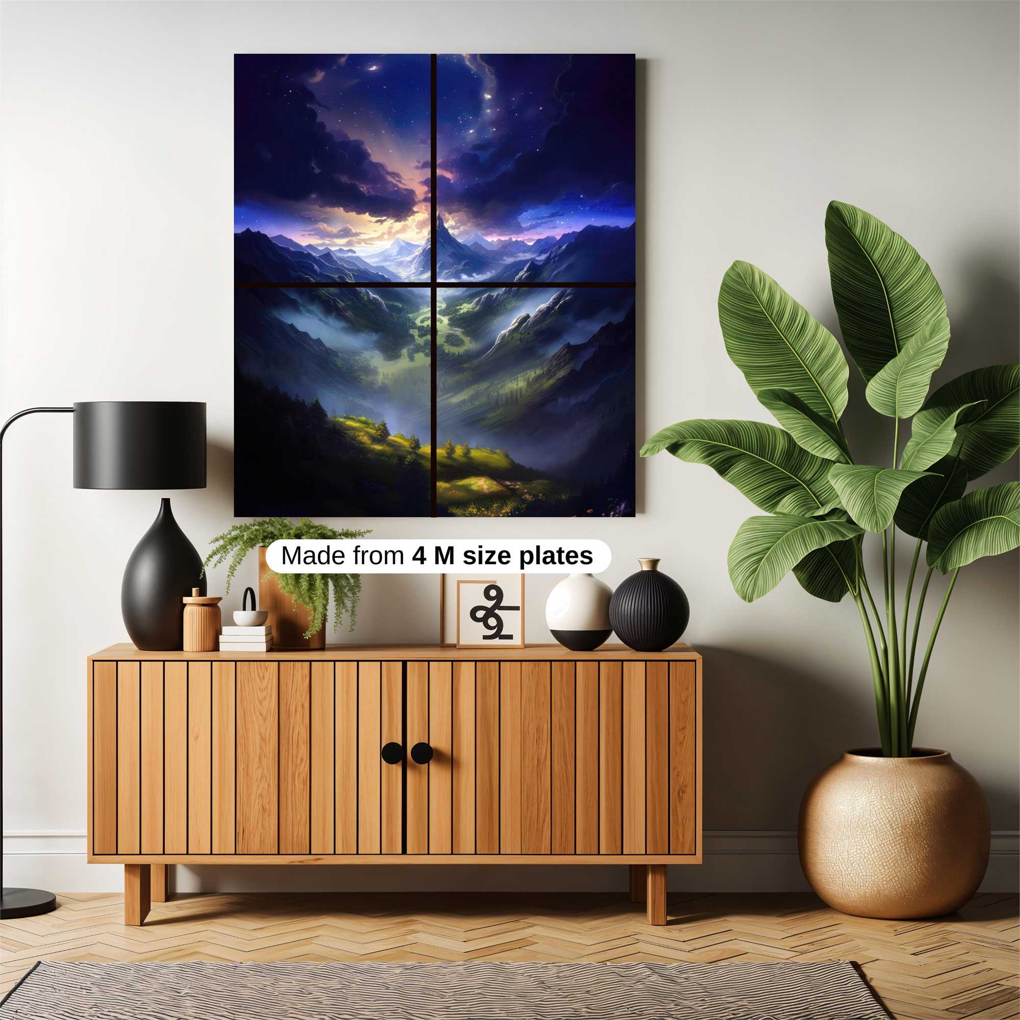 Mountain Majesty Safe Wall Magnetic / M