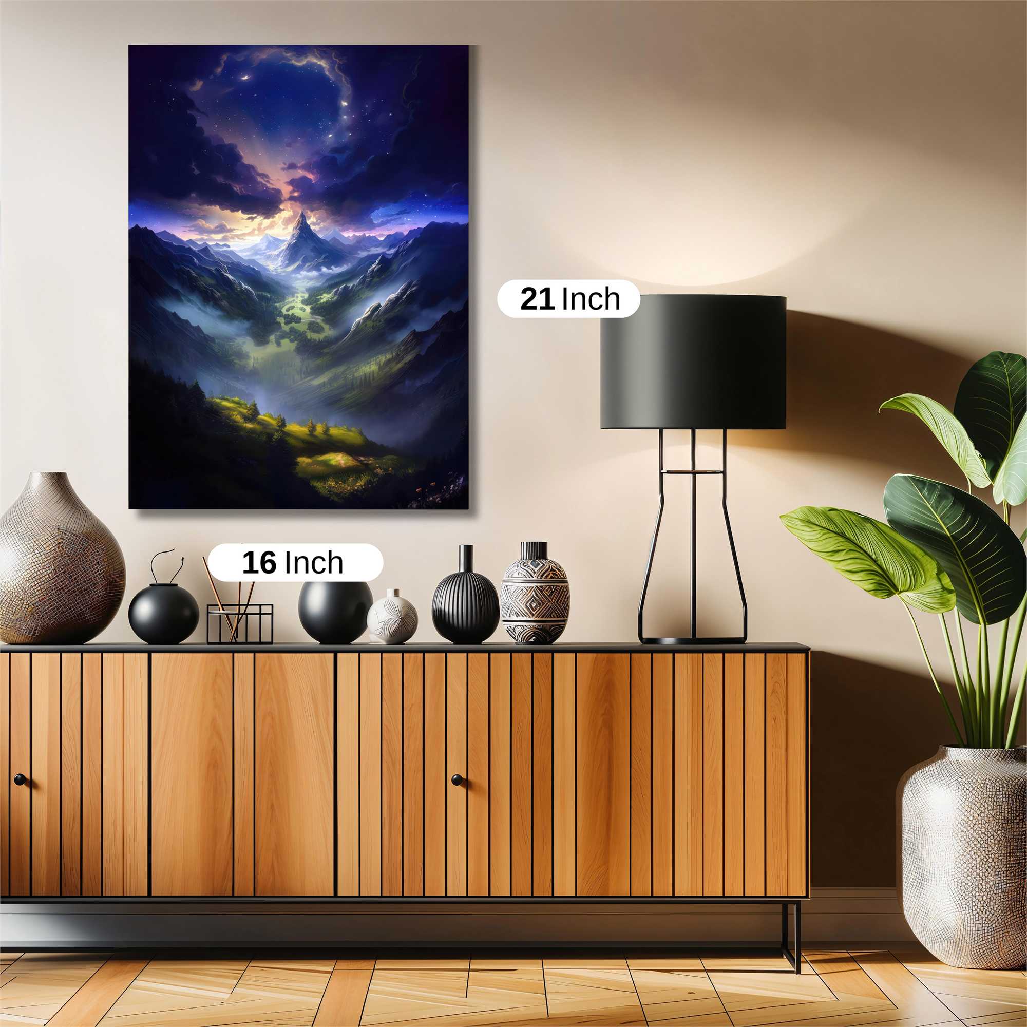 Mountain Majesty Safe Wall Magnetic / M