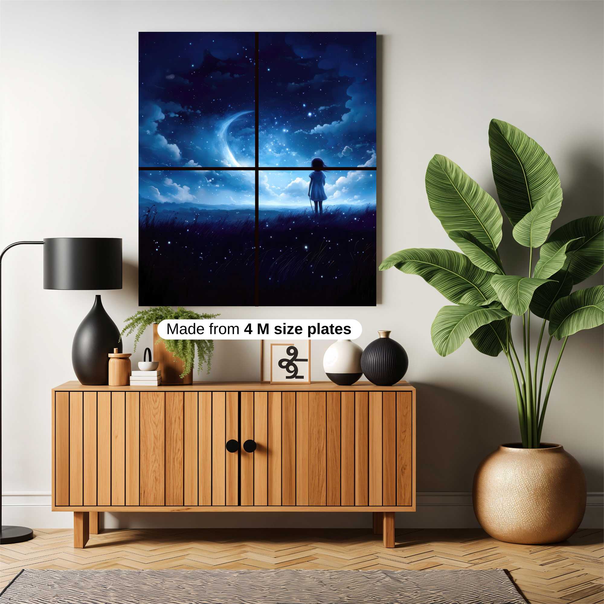 Moonlit Wonder Safe Wall Magnetic / M