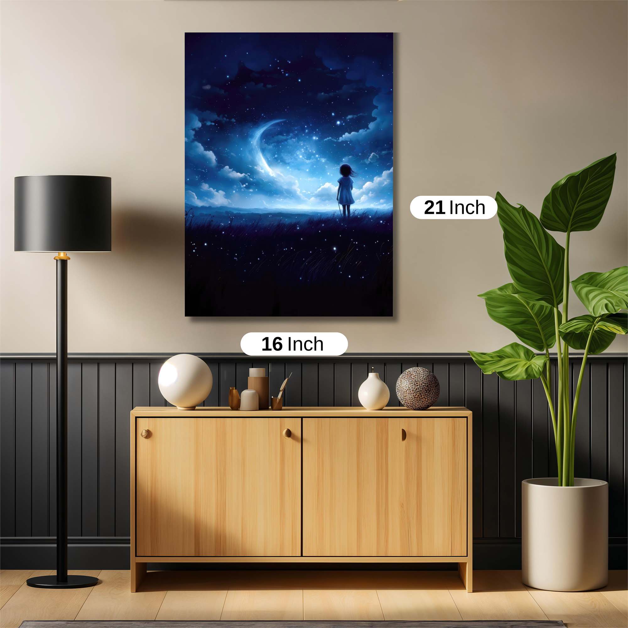 Moonlit Wonder Safe Wall Magnetic / M