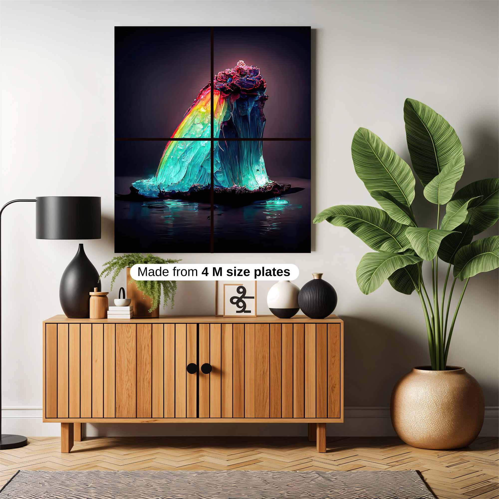 Rainbow Surge Safe Wall Magnetic / M
