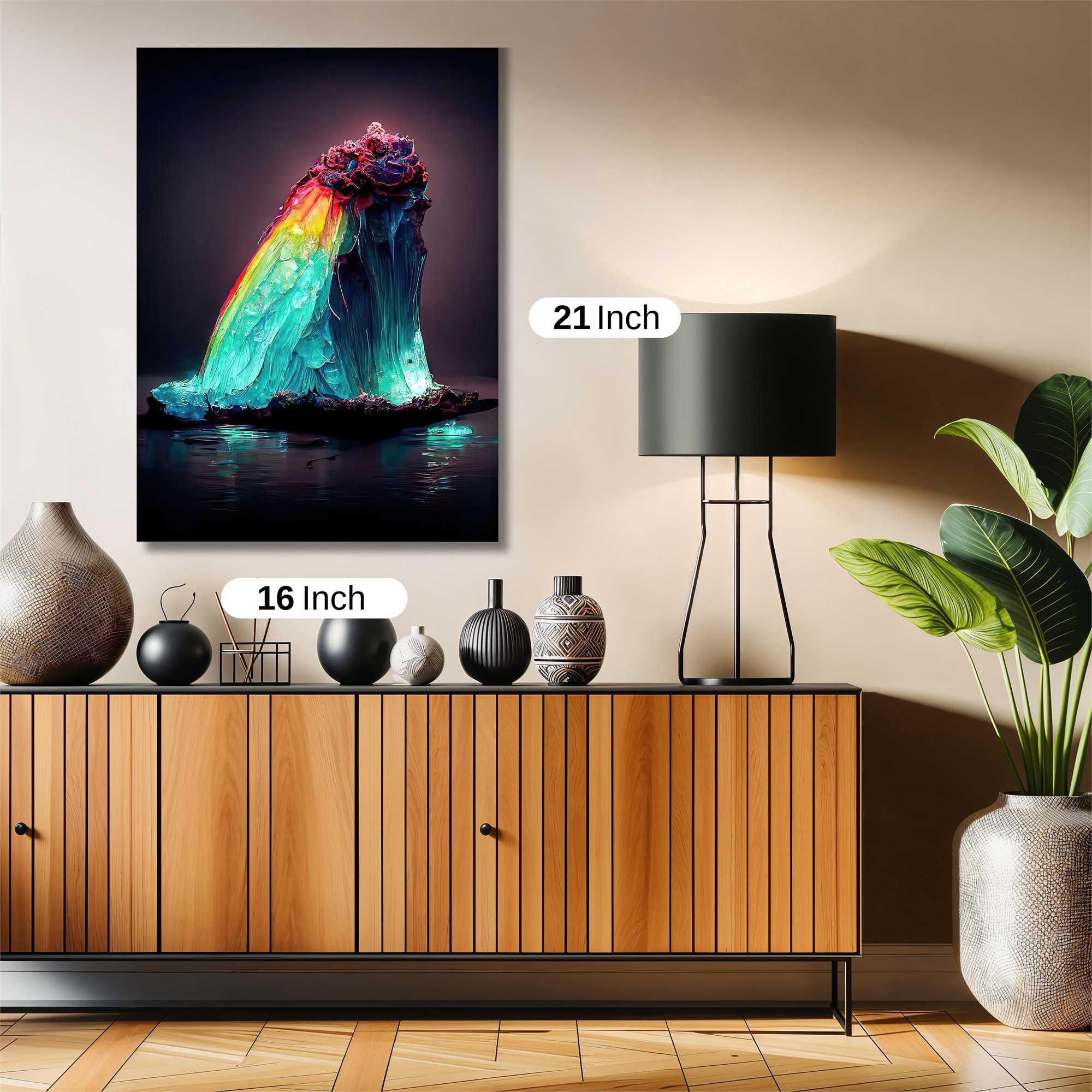 Rainbow Surge Safe Wall Magnetic / M