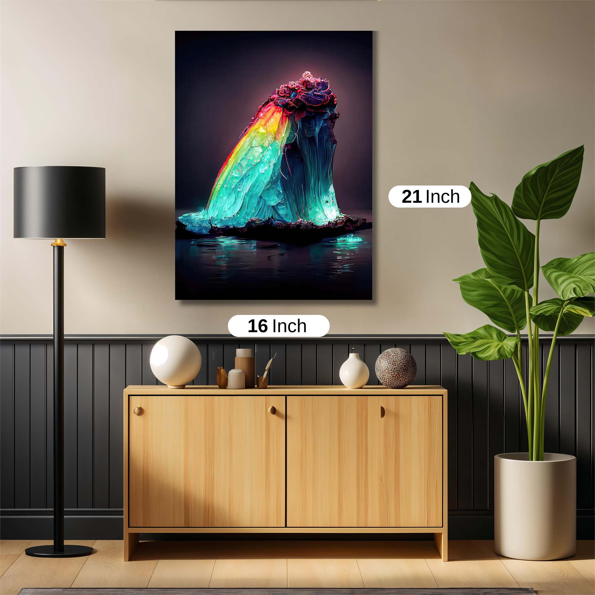 Rainbow Surge Safe Wall Magnetic / M