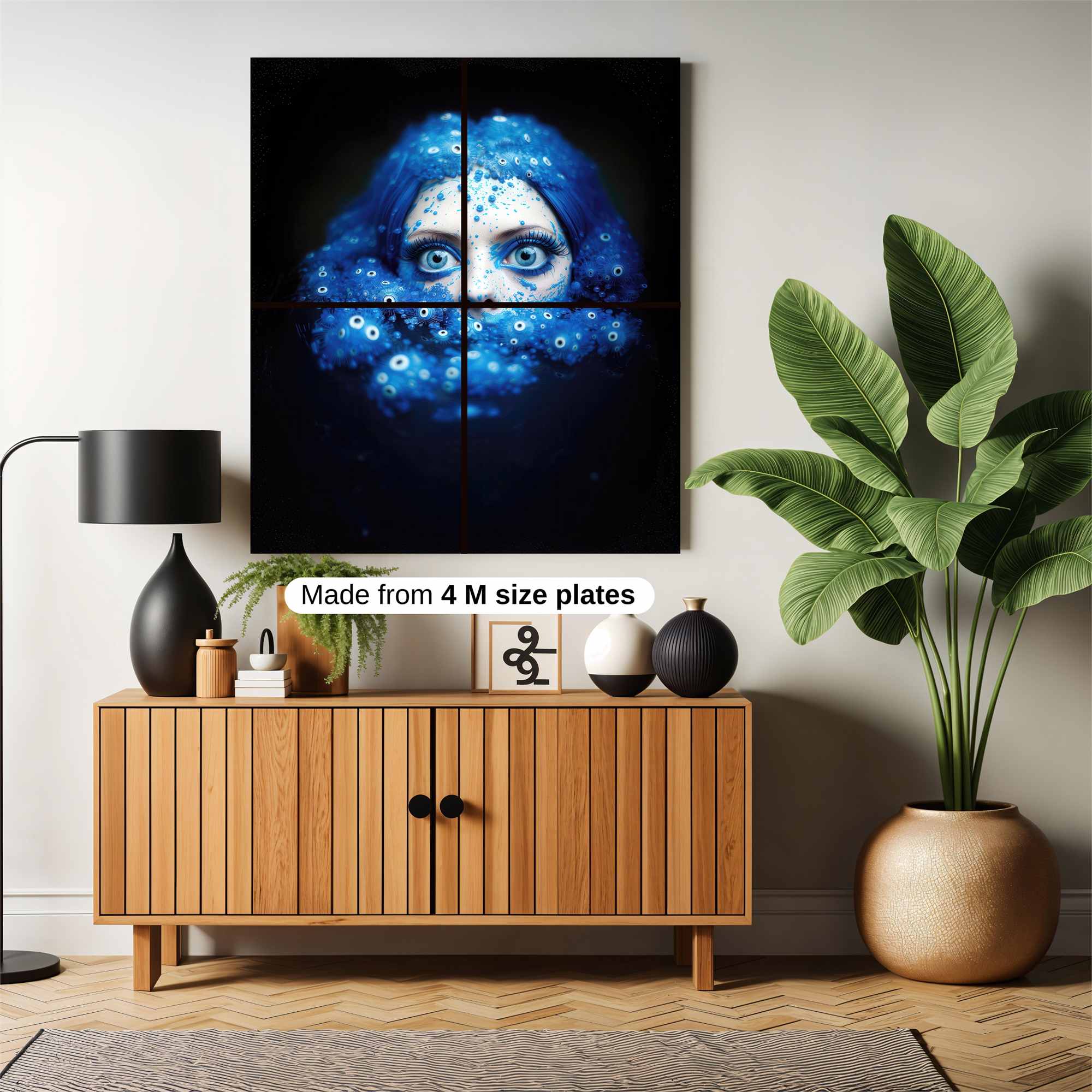 Eyes Enigma Safe Wall Magnetic / M