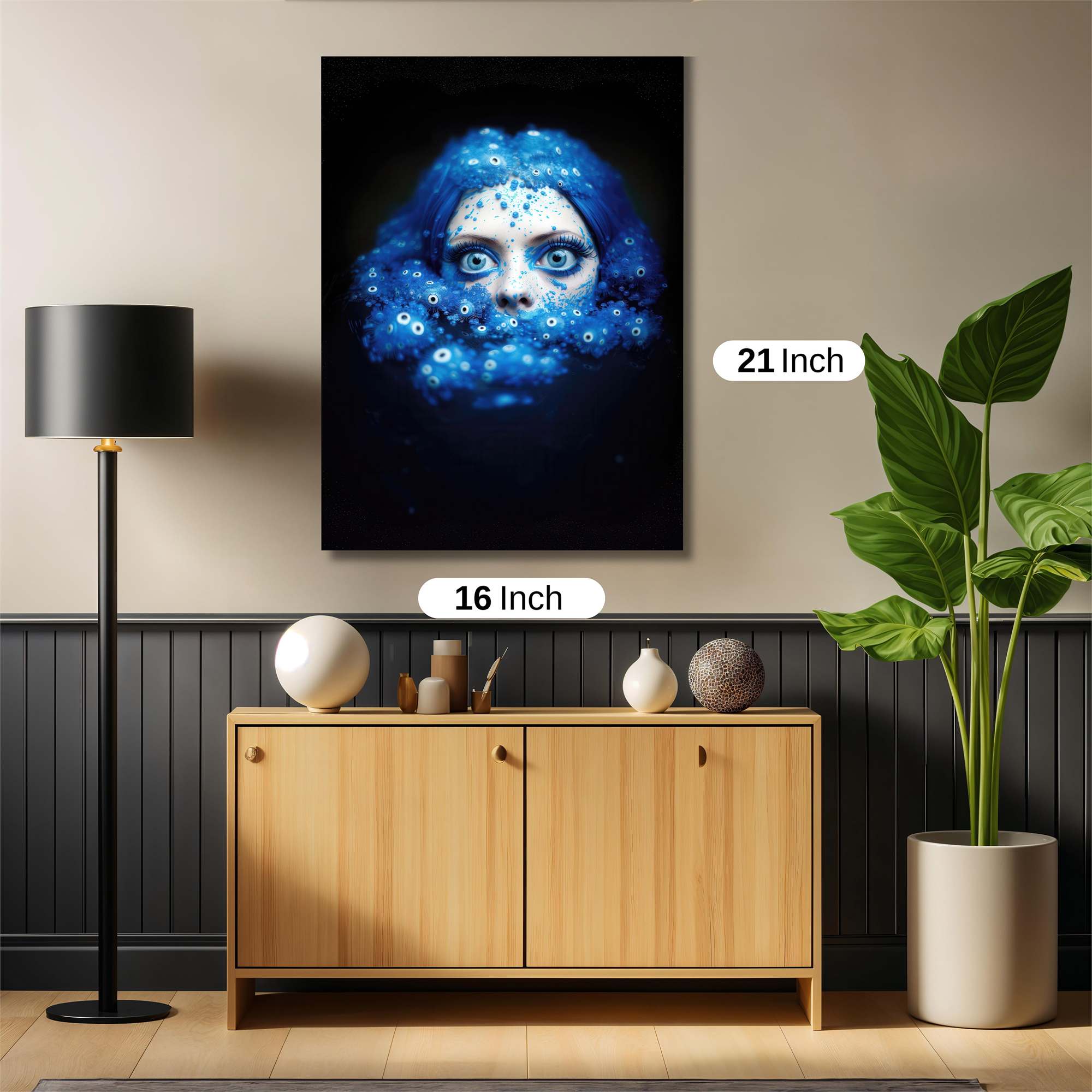 Eyes Enigma Safe Wall Magnetic / M