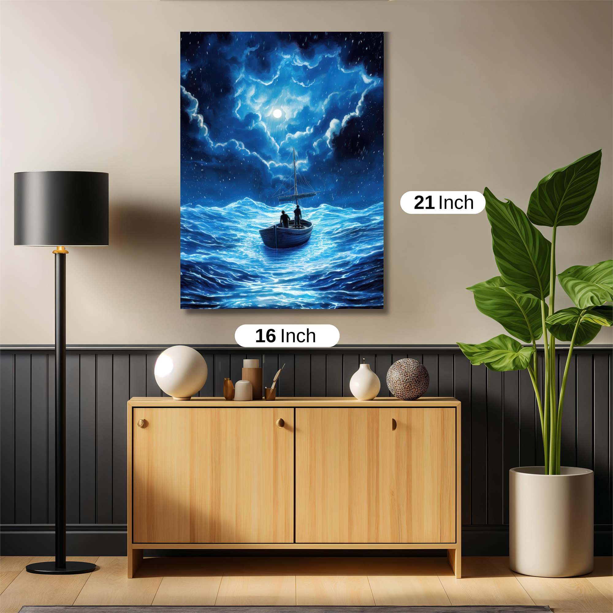 Moonlit Odyssey Safe Wall Magnetic / M