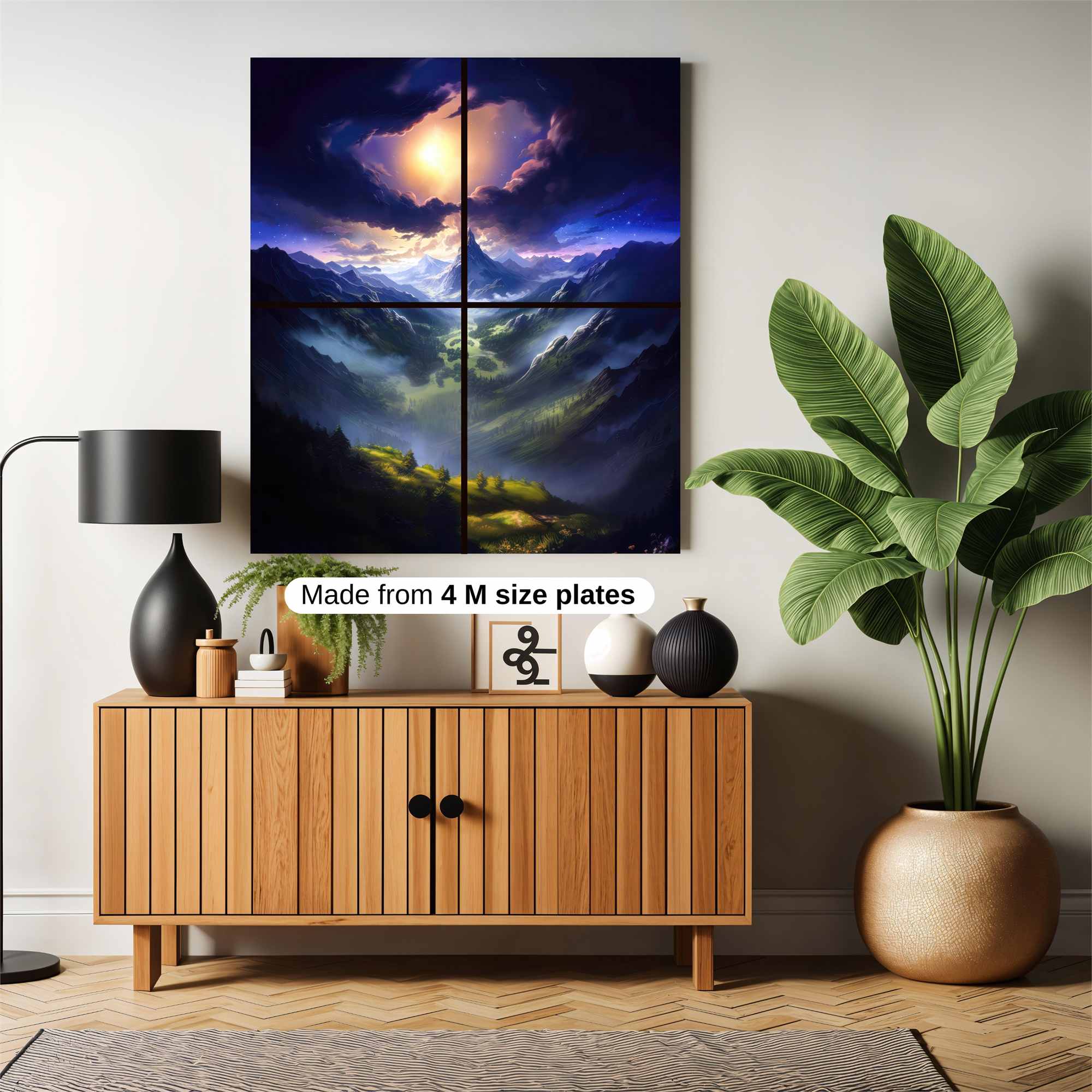 Mountain Dreamscape Safe Wall Magnetic / M