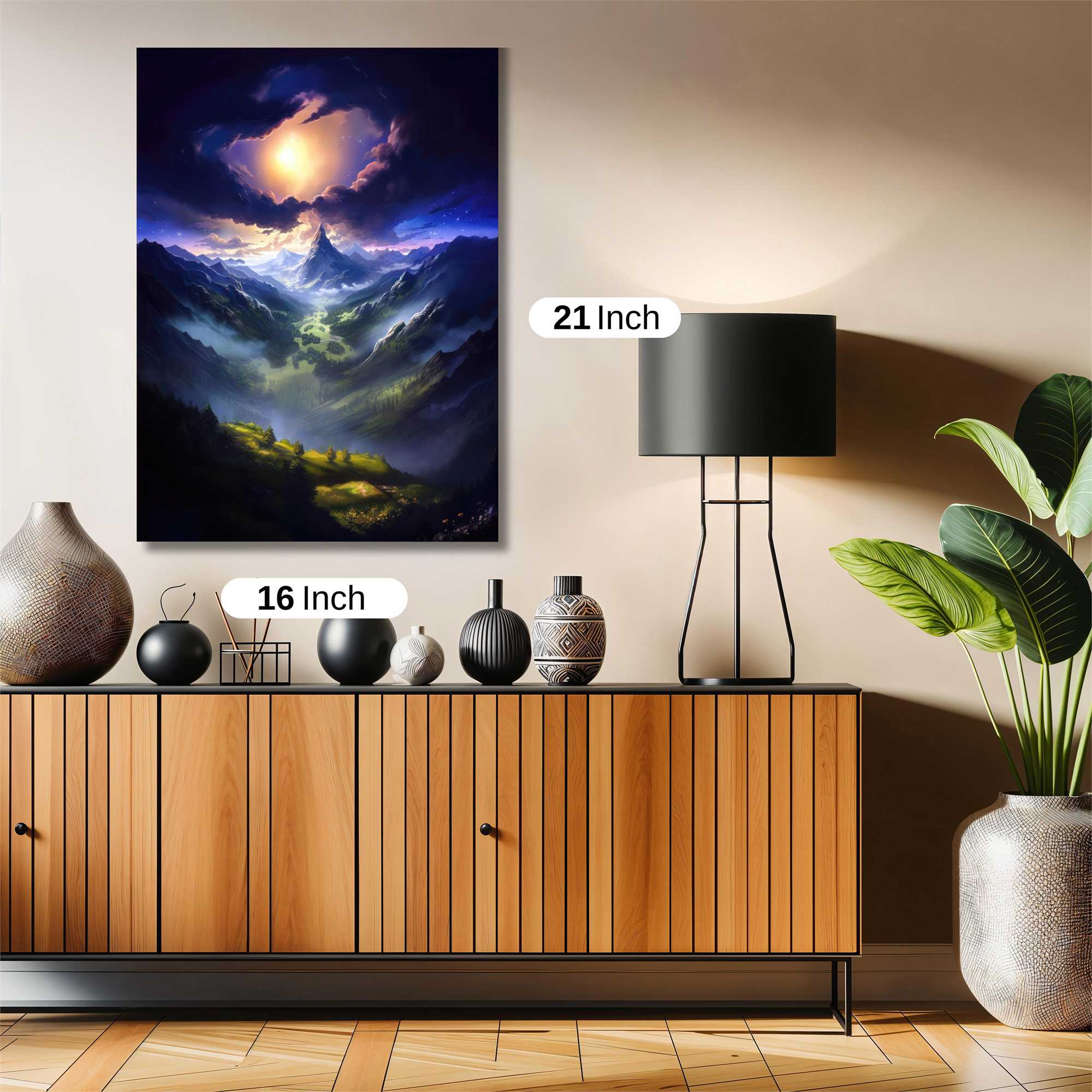 Mountain Dreamscape Safe Wall Magnetic / M