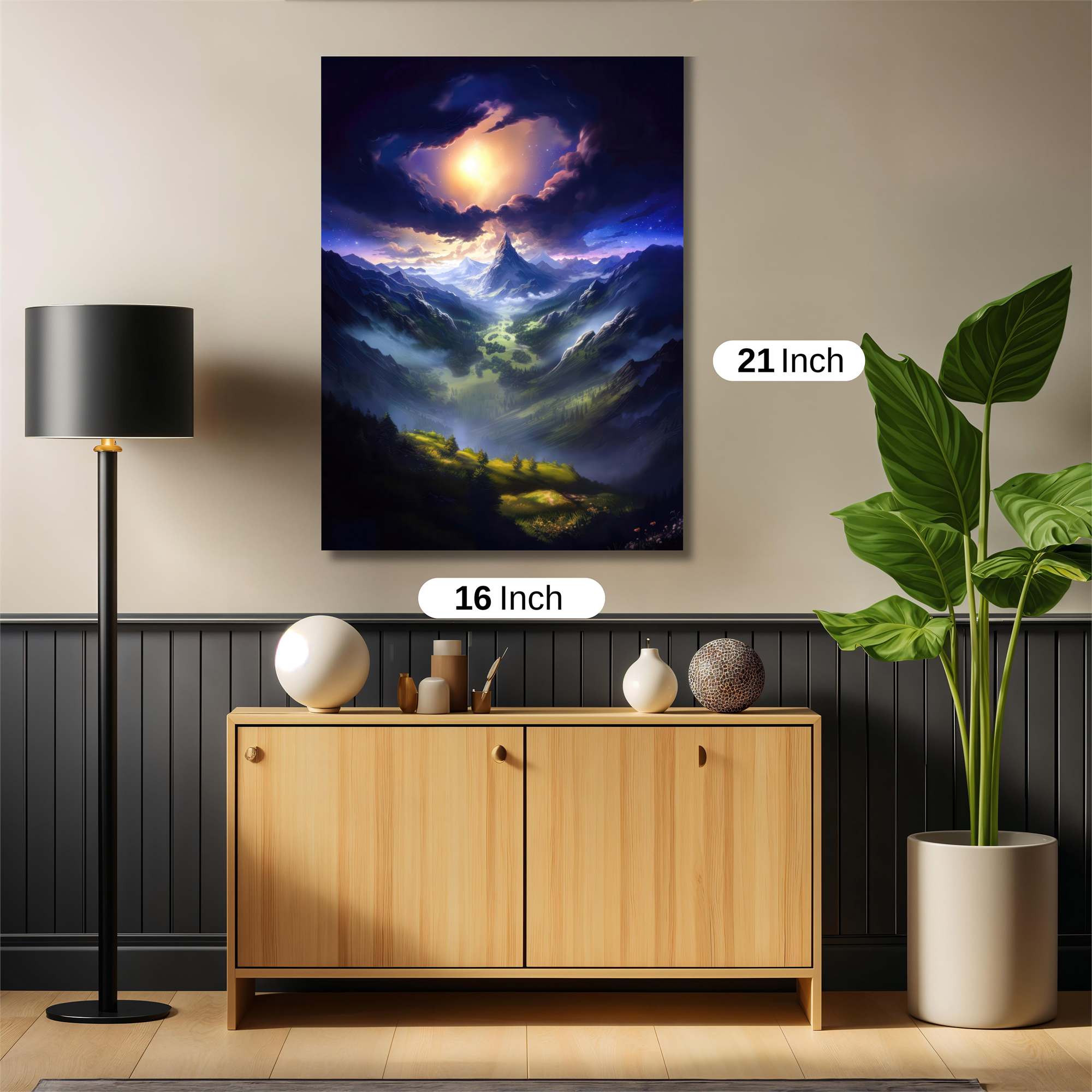 Mountain Dreamscape Safe Wall Magnetic / M