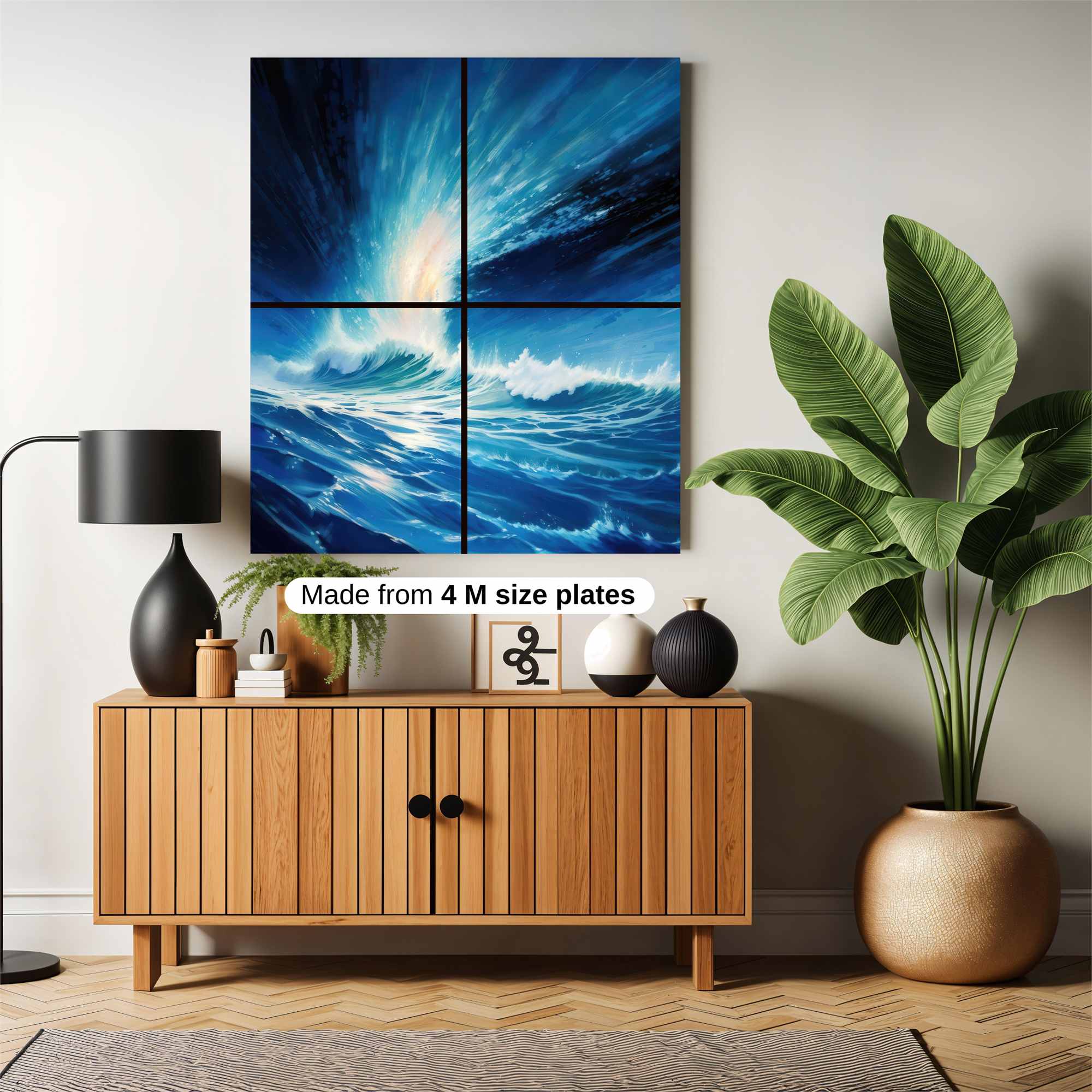 Oceanic Rapture Safe Wall Magnetic / M