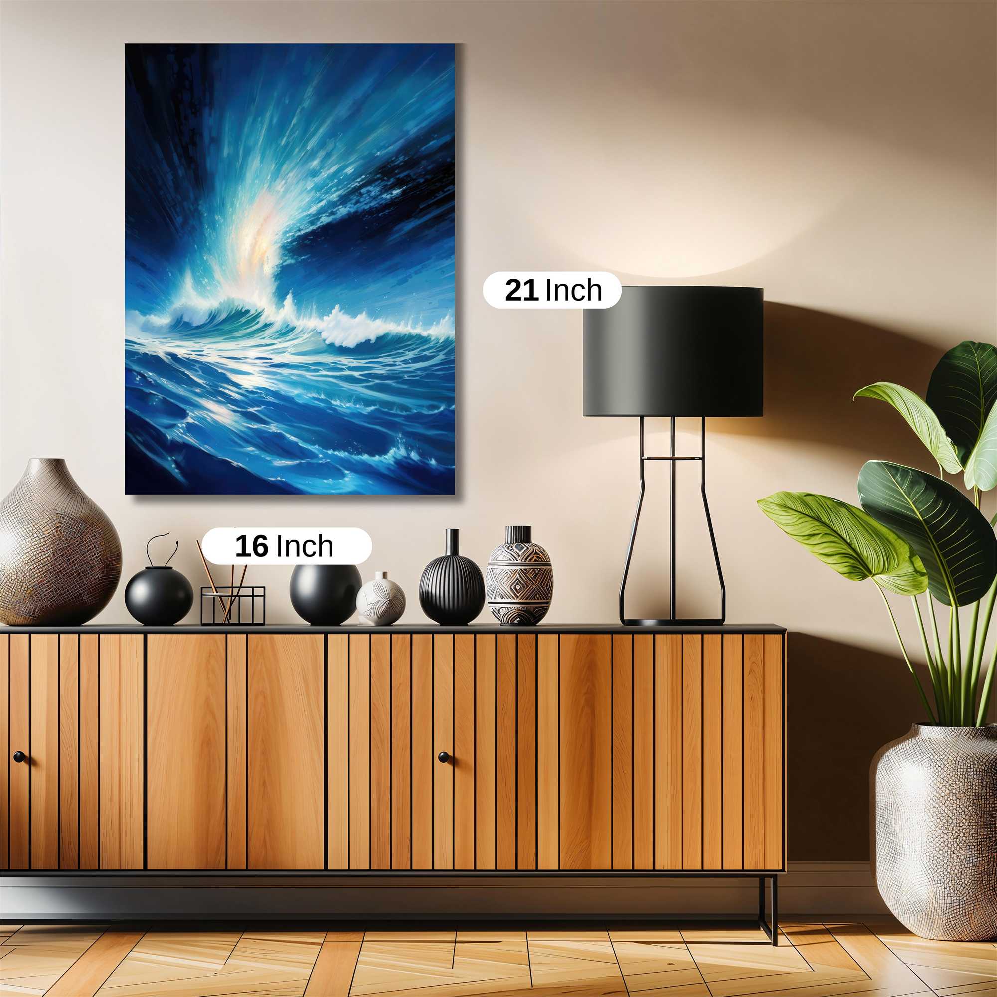 Oceanic Rapture Safe Wall Magnetic / M