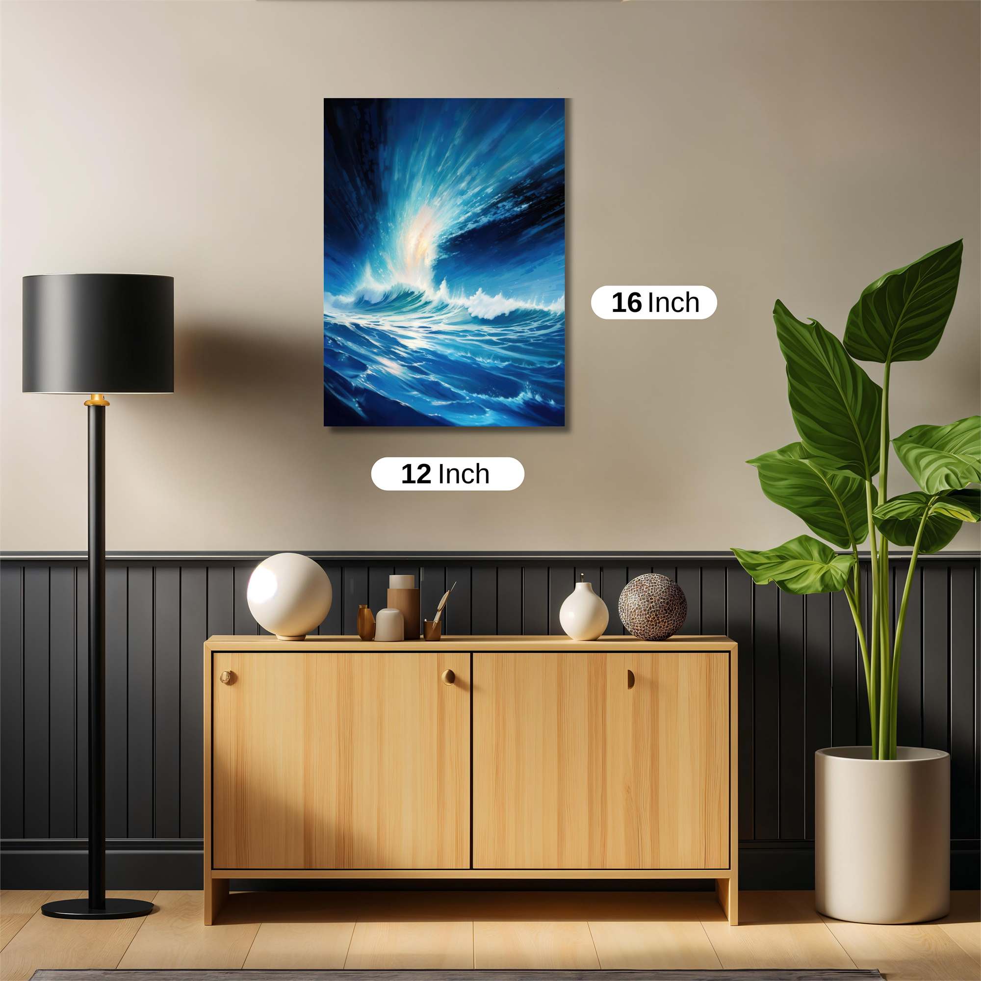 Oceanic Rapture Safe Wall Magnetic / M