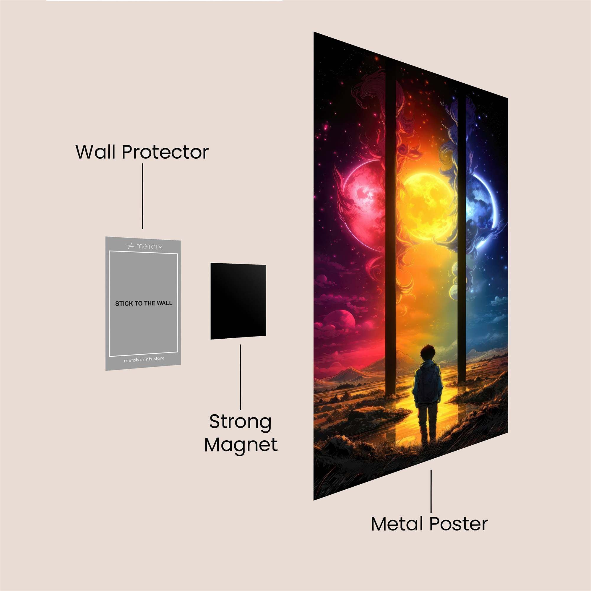 Cosmic Wonder Safe Wall Magnetic / M