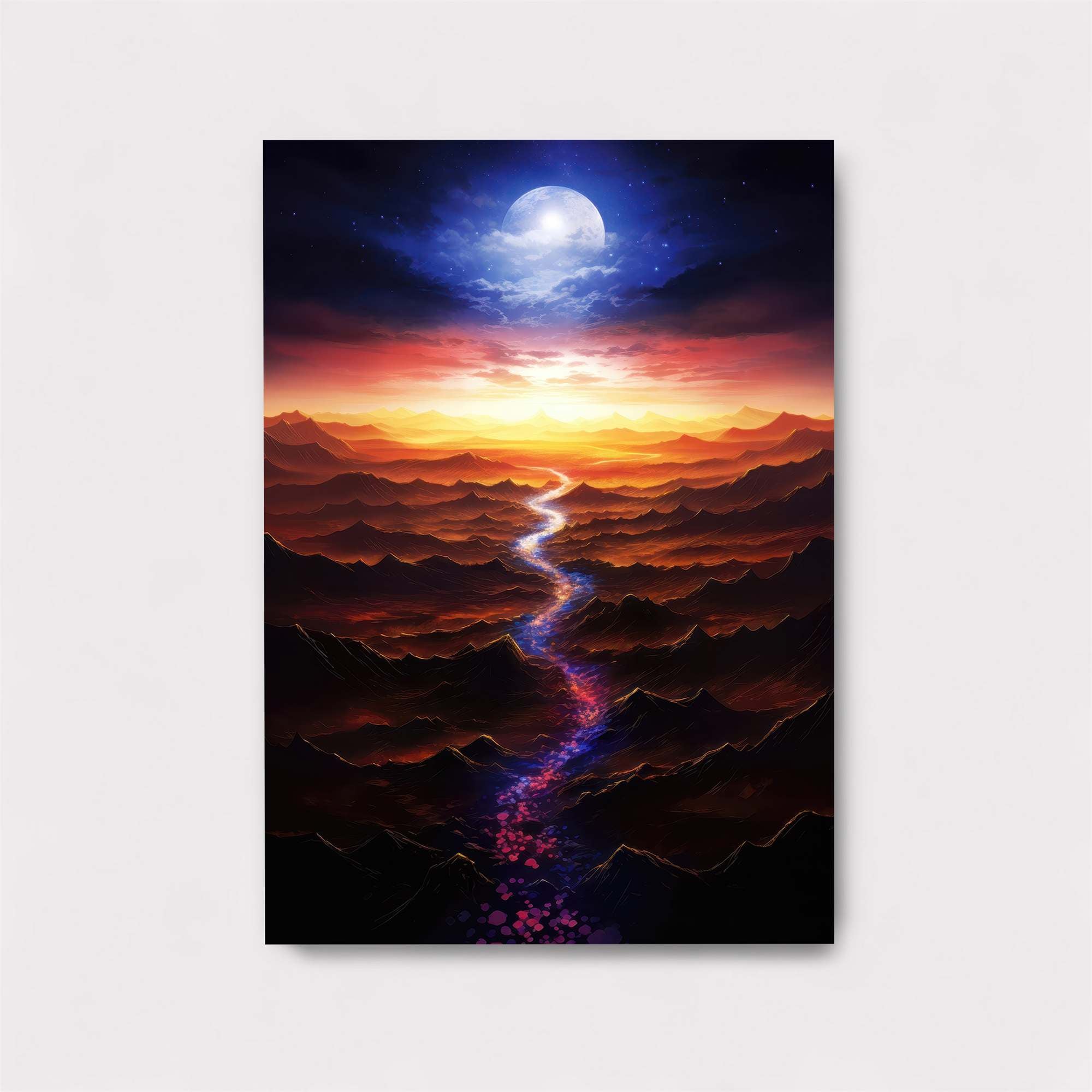 Moonlit Serenity Safe Wall Magnetic / M
