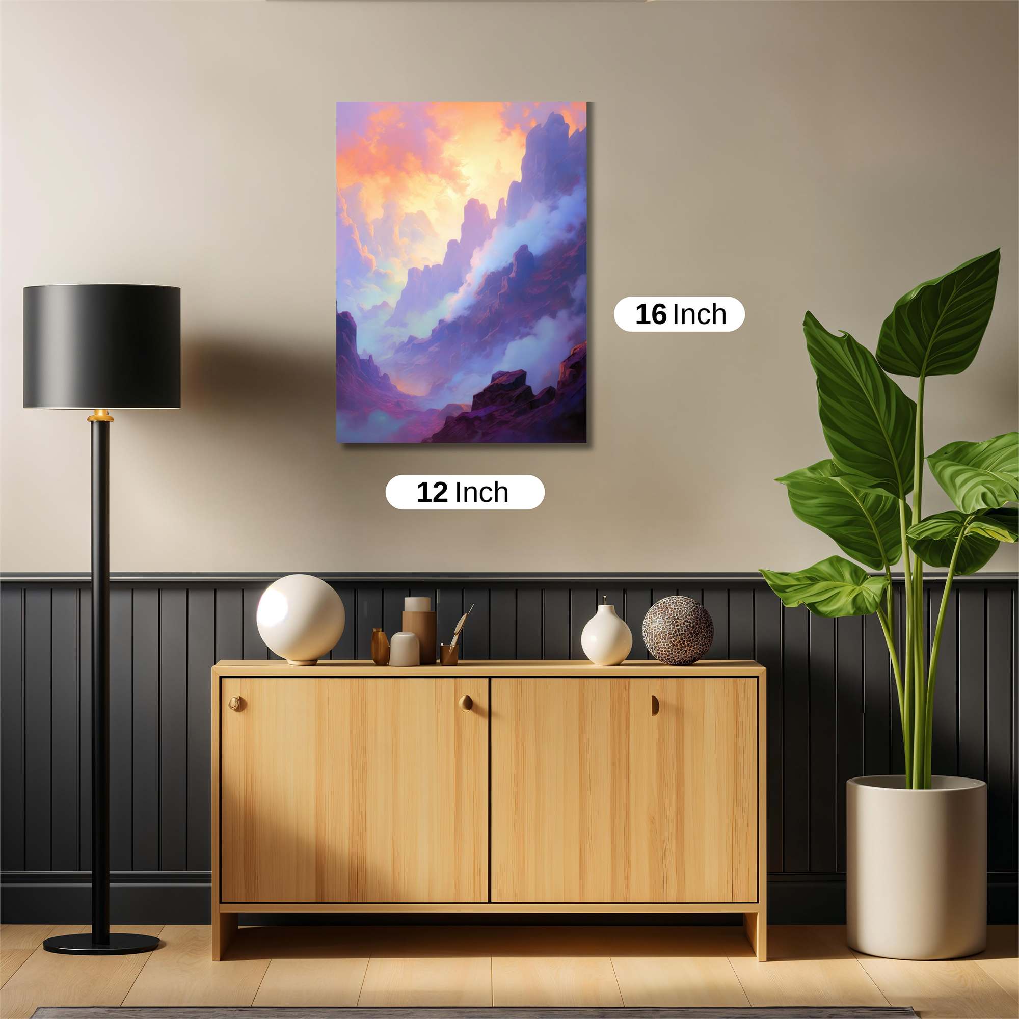 Mountain Dreamscape Safe Wall Magnetic / M