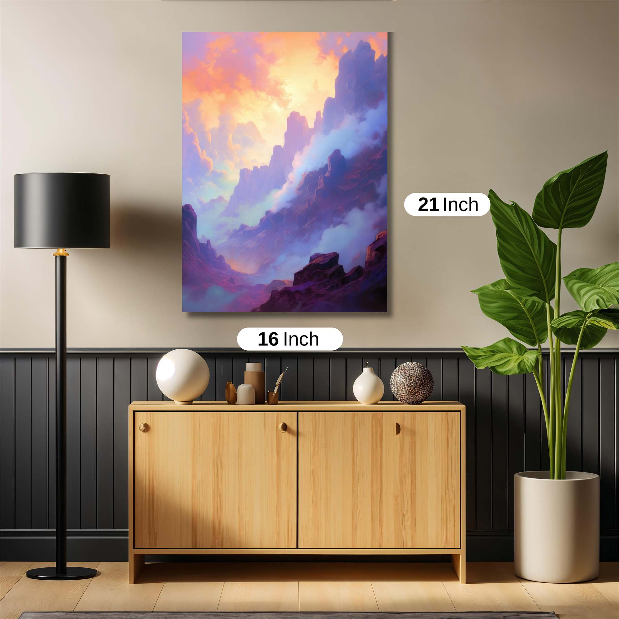 Mountain Dreamscape Safe Wall Magnetic / M