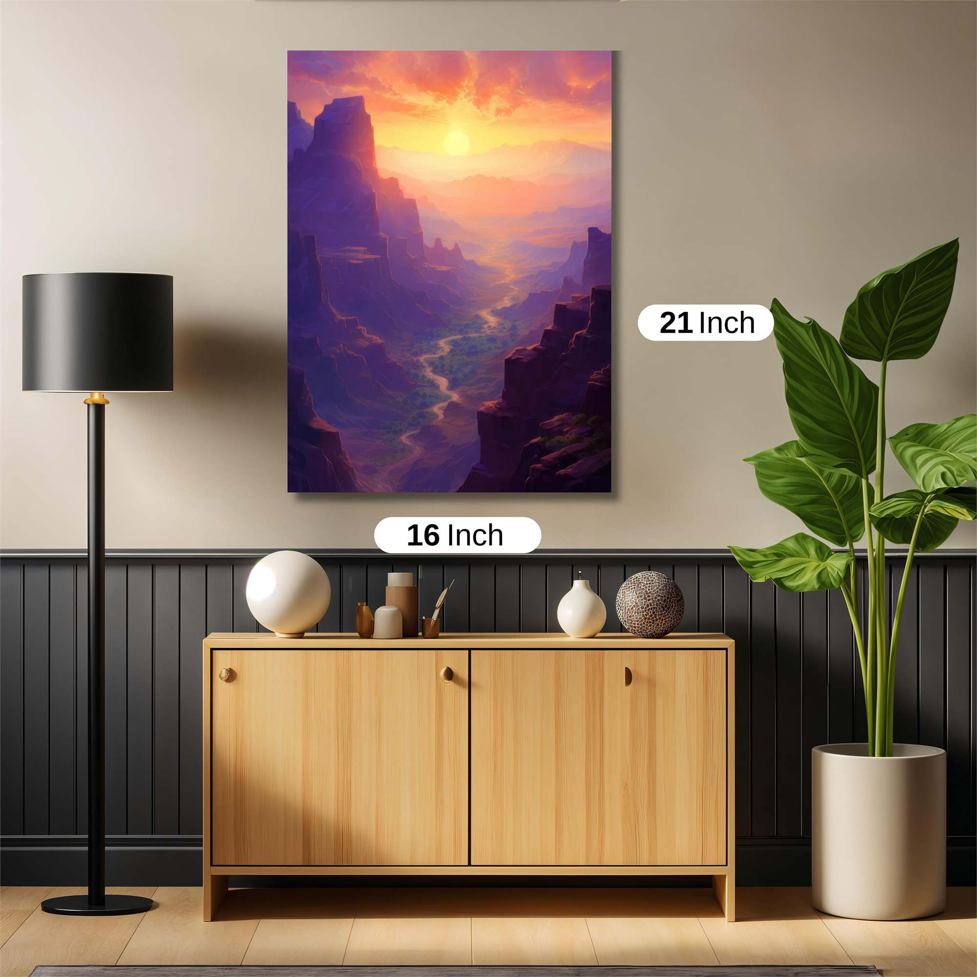 Canyon Serenity Safe Wall Magnetic / M