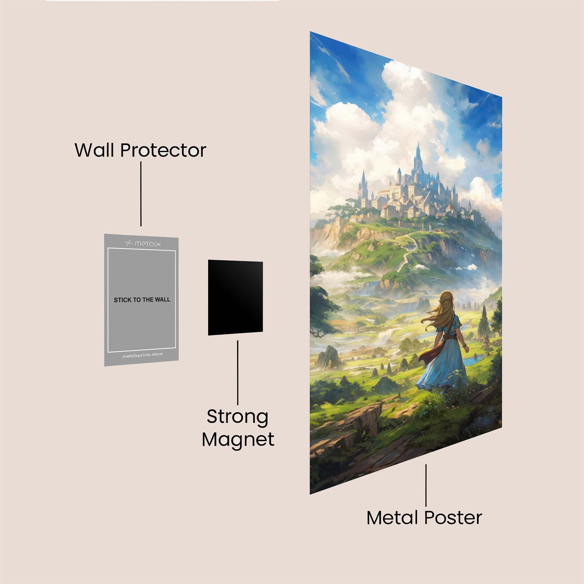 Castle Dream Safe Wall Magnetic / M