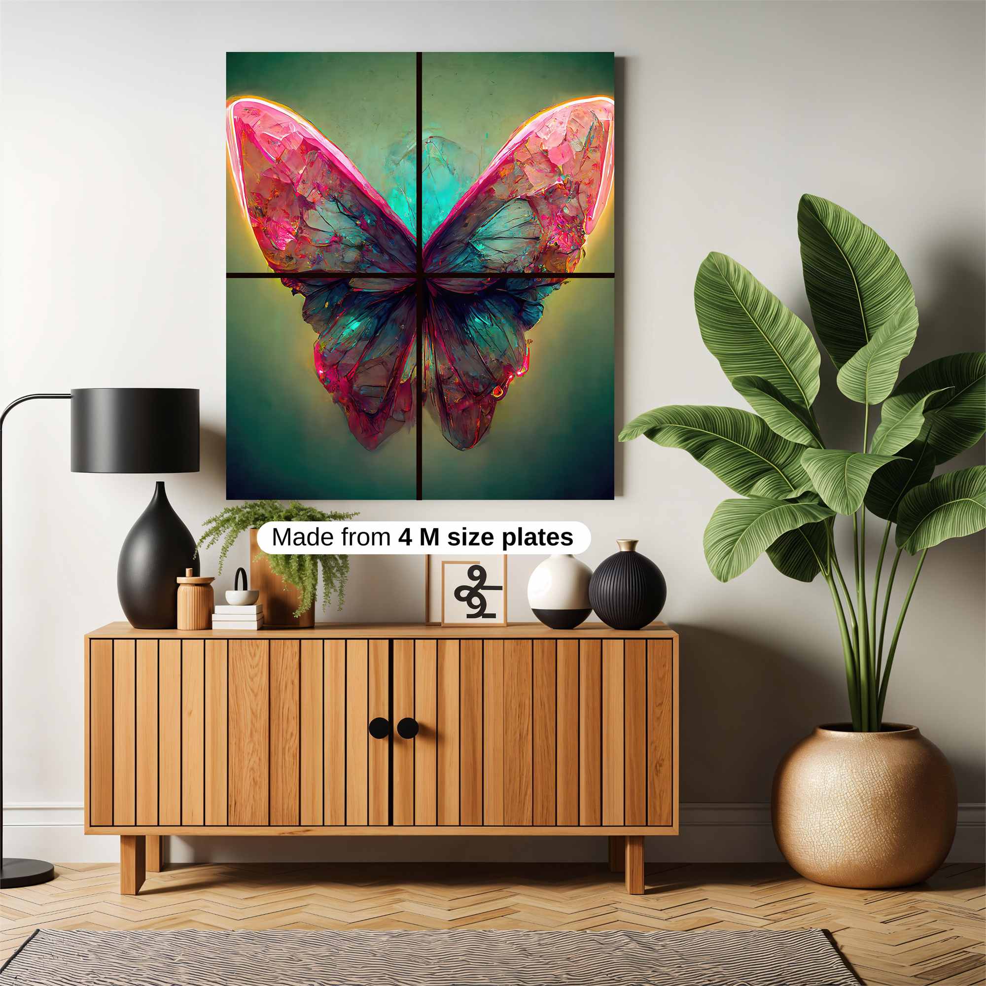 Butterfly Radiance Safe Wall Magnetic / M