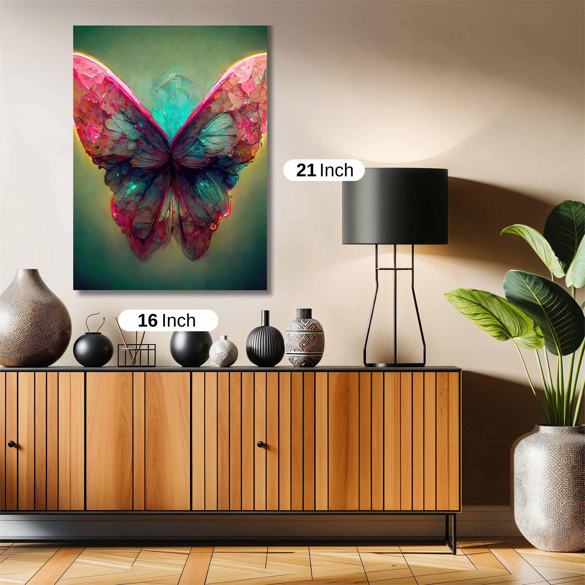 Butterfly Radiance Safe Wall Magnetic / M