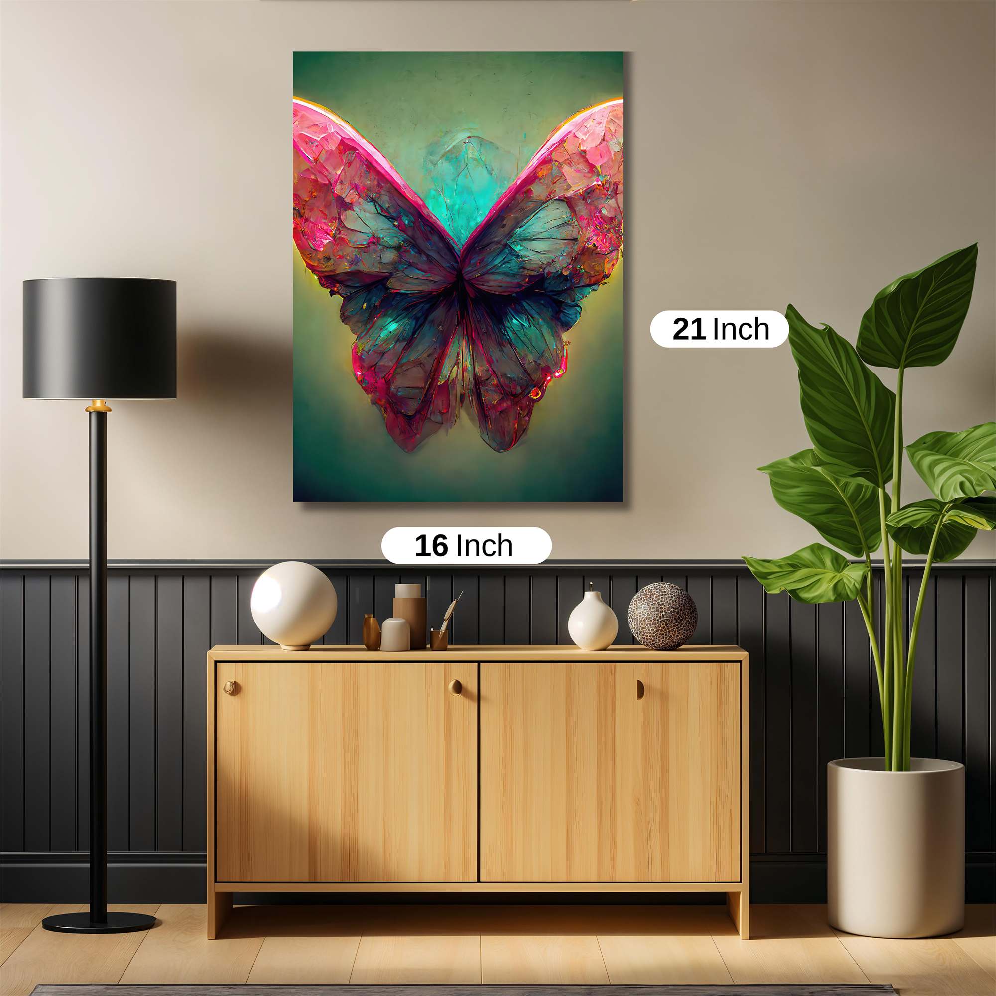Butterfly Radiance Safe Wall Magnetic / M