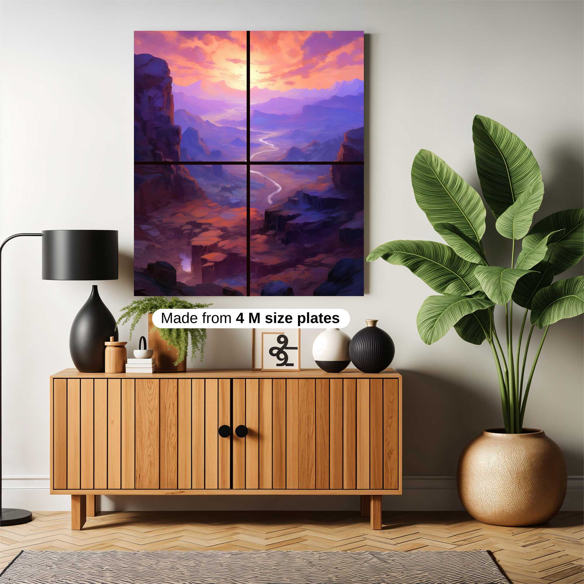 Sunset Serenity Safe Wall Magnetic / M